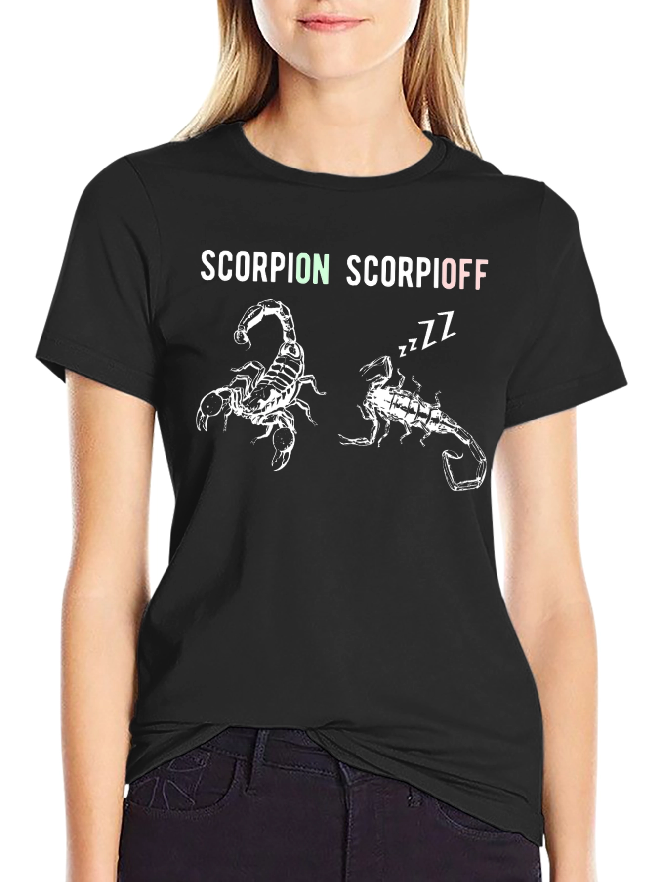 Scorpion Scorpioff Black Graphic T-Shirt