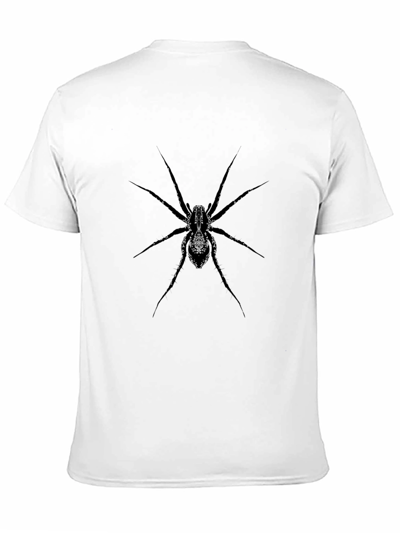 Spider Graphic Tee - Black Cotton Blend