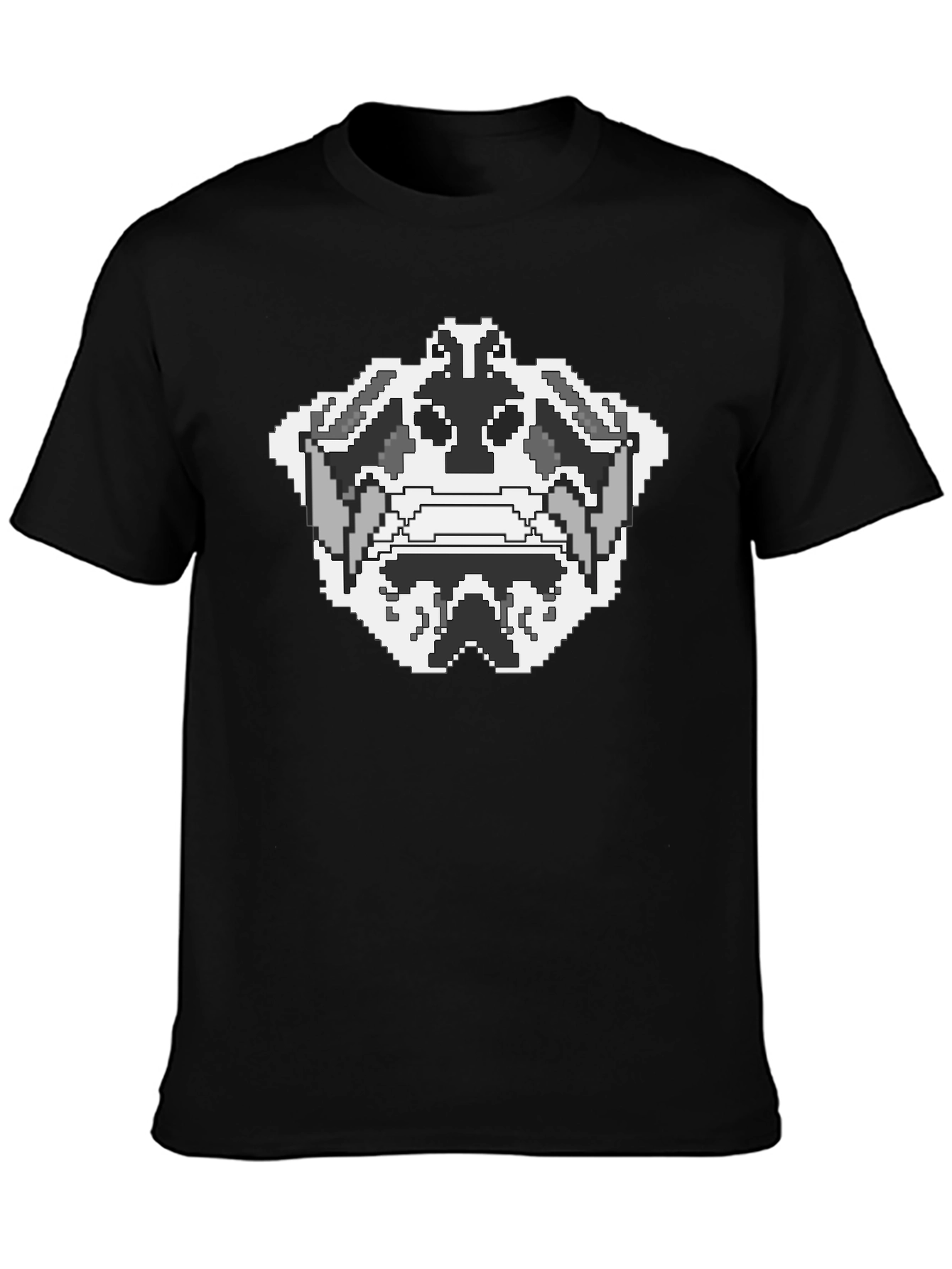 Pixel Art Rorschach T-Shirt - Cool Graphic Tee