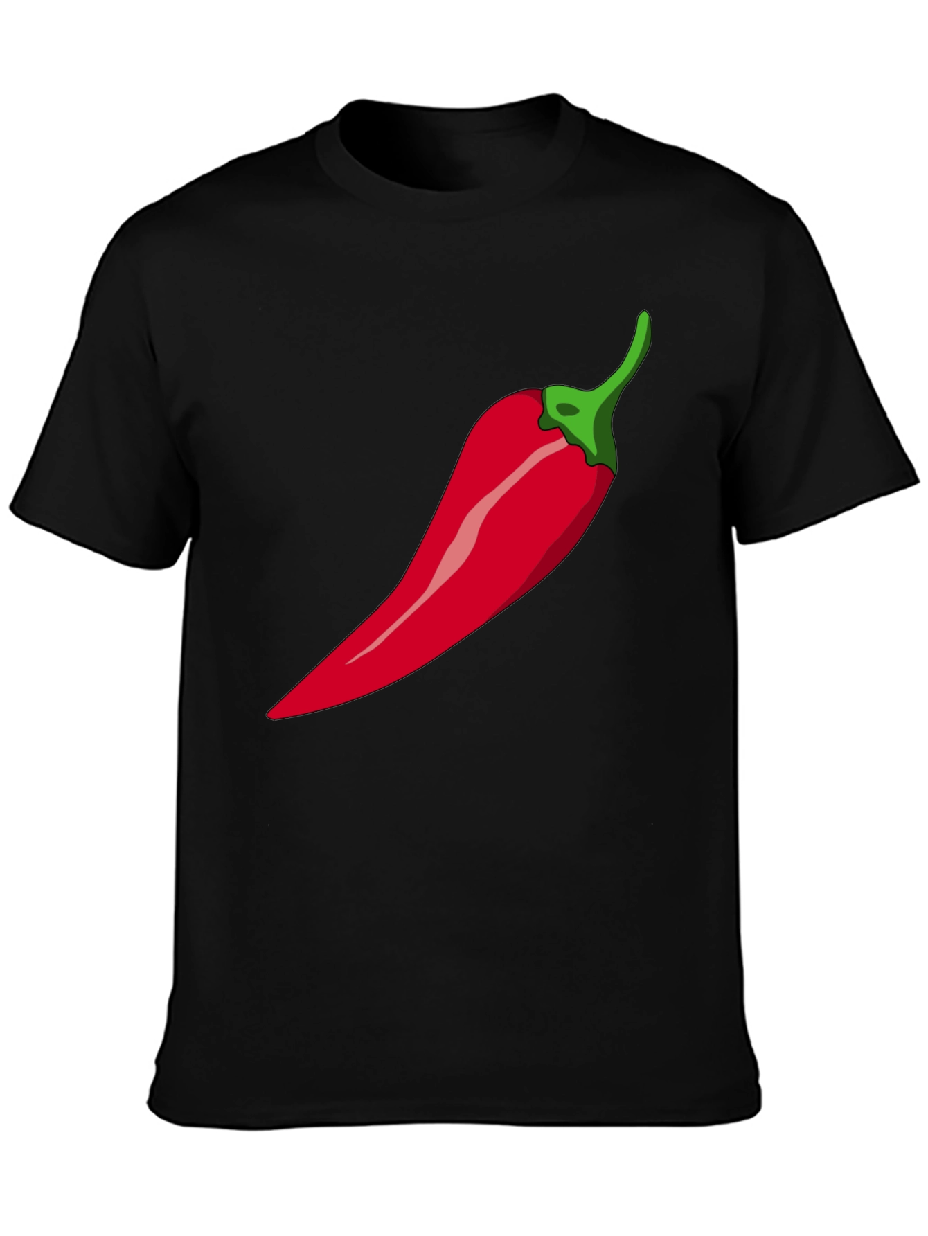 Chili Pepper Graphic T-Shirt - Spicy Style!
