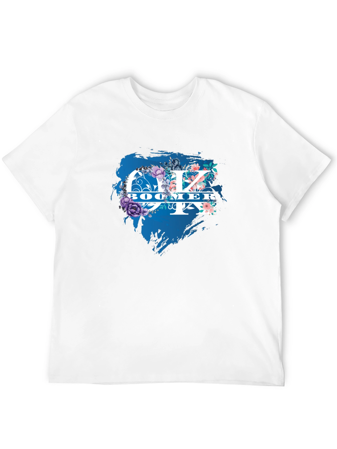 Ok Boomer Floral Graphic T-Shirt