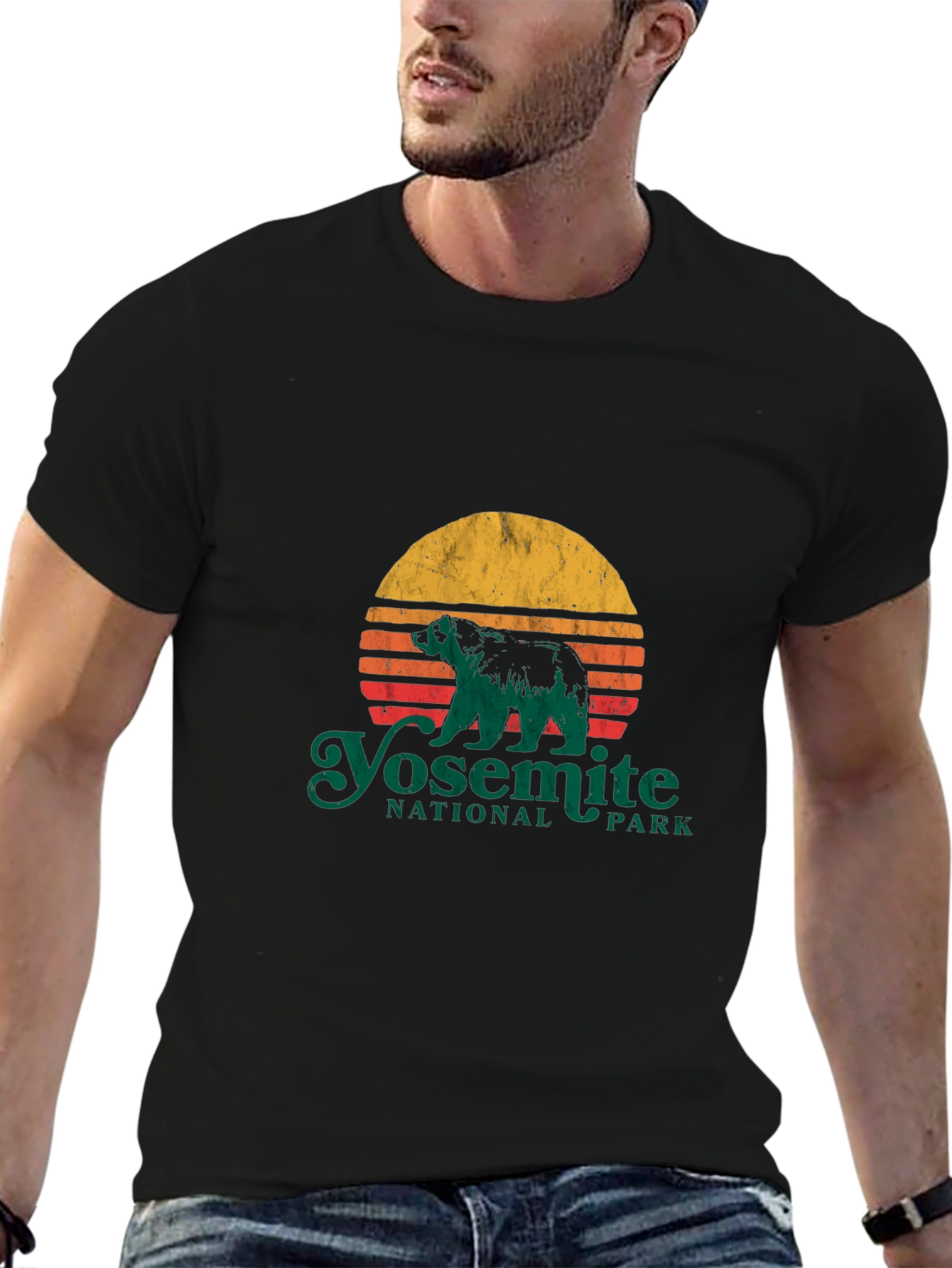 Yosemite National Park Bear Graphic Tee