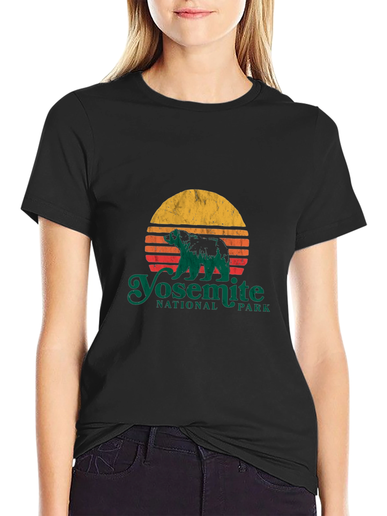 Yosemite National Park Bear Graphic Tee