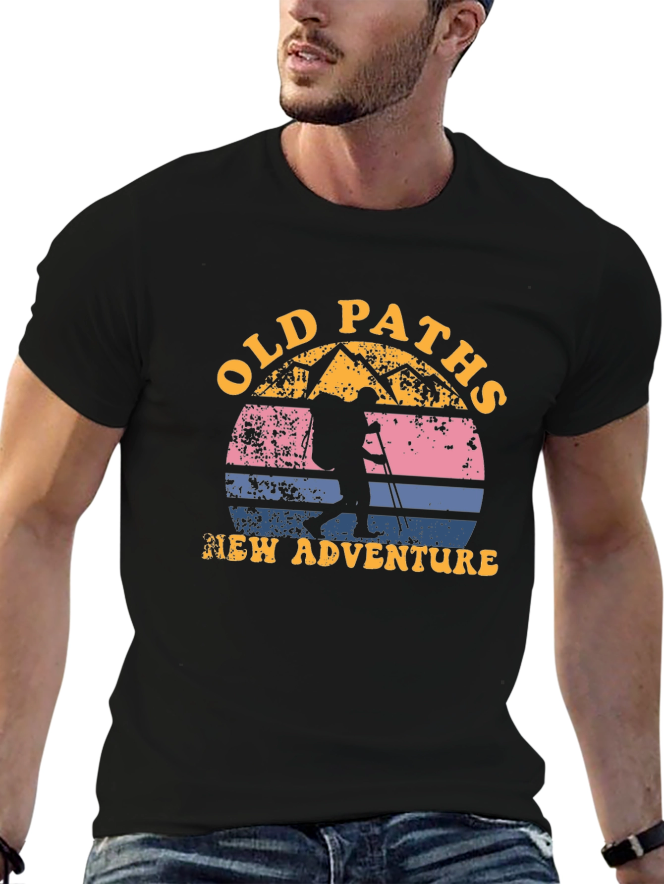Old Paths New Adventure Graphic T-Shirt