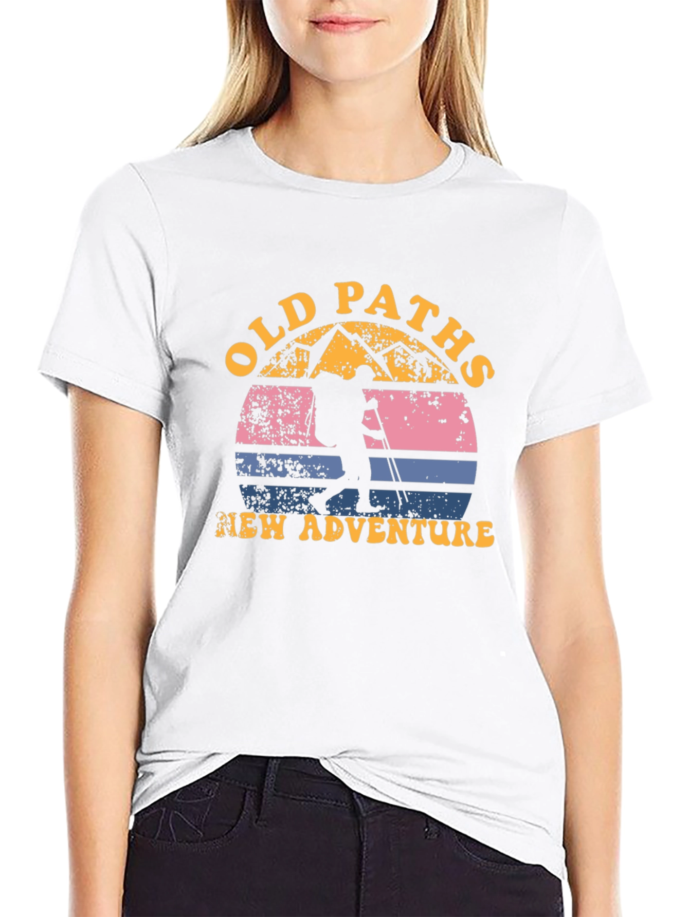 Old Paths New Adventure Graphic T-Shirt