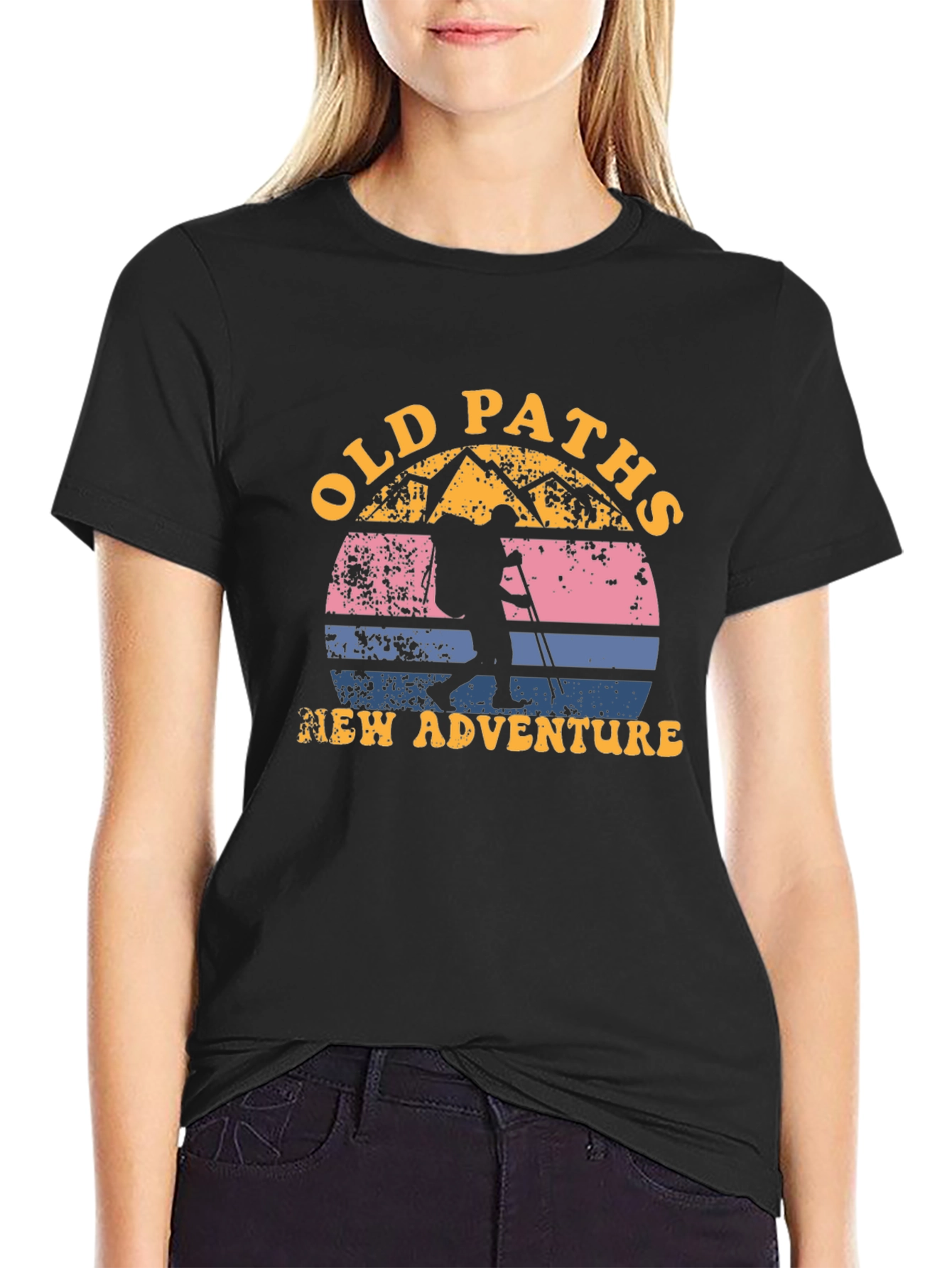 Old Paths New Adventure Graphic T-Shirt