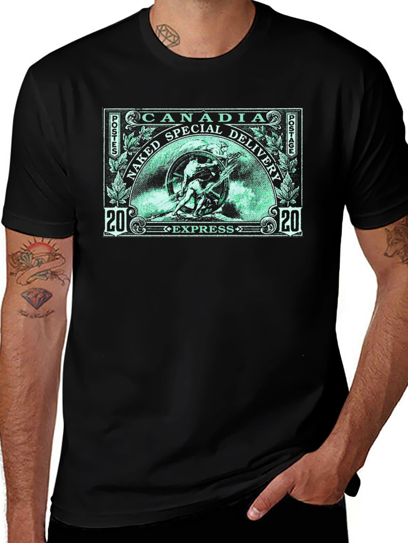 Naked Special Delivery T-Shirt