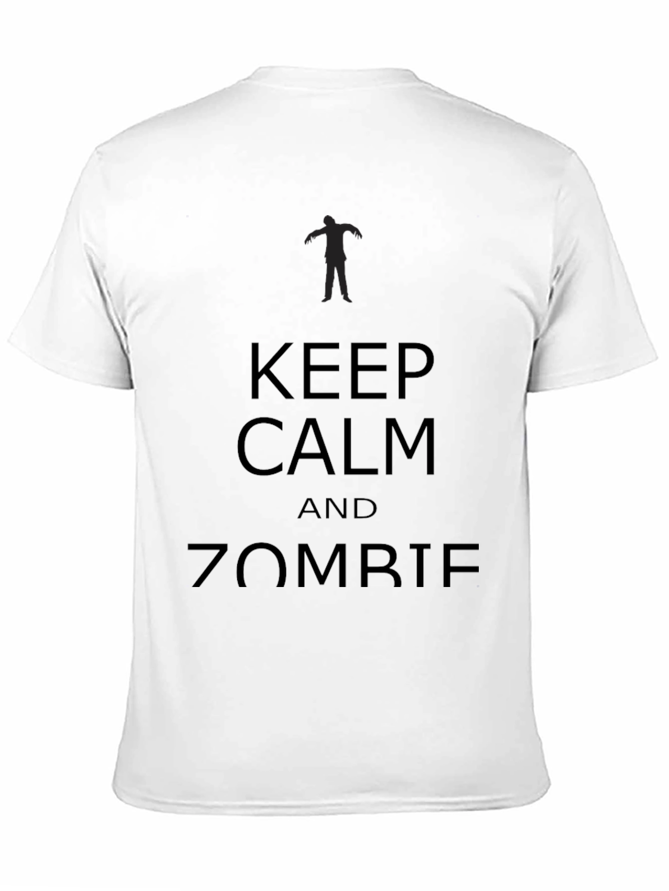 Keep Calm Zombie T-Shirt - Black