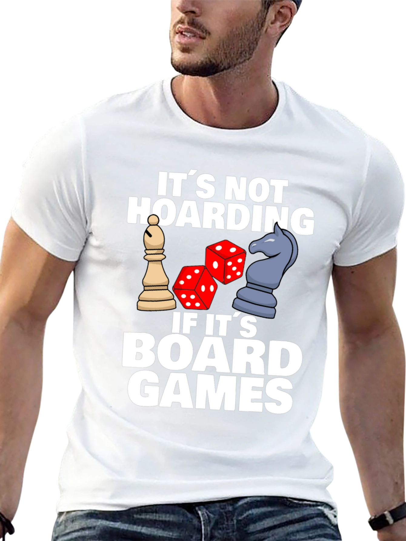 Board Games Hoarding Funny T-Shirt