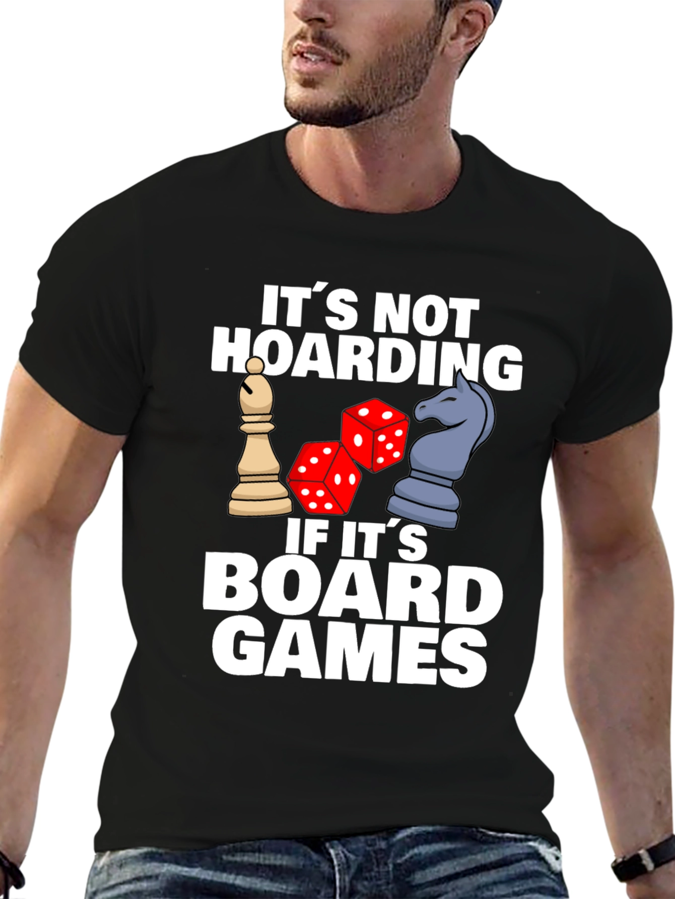 Board Games Hoarding Funny T-Shirt