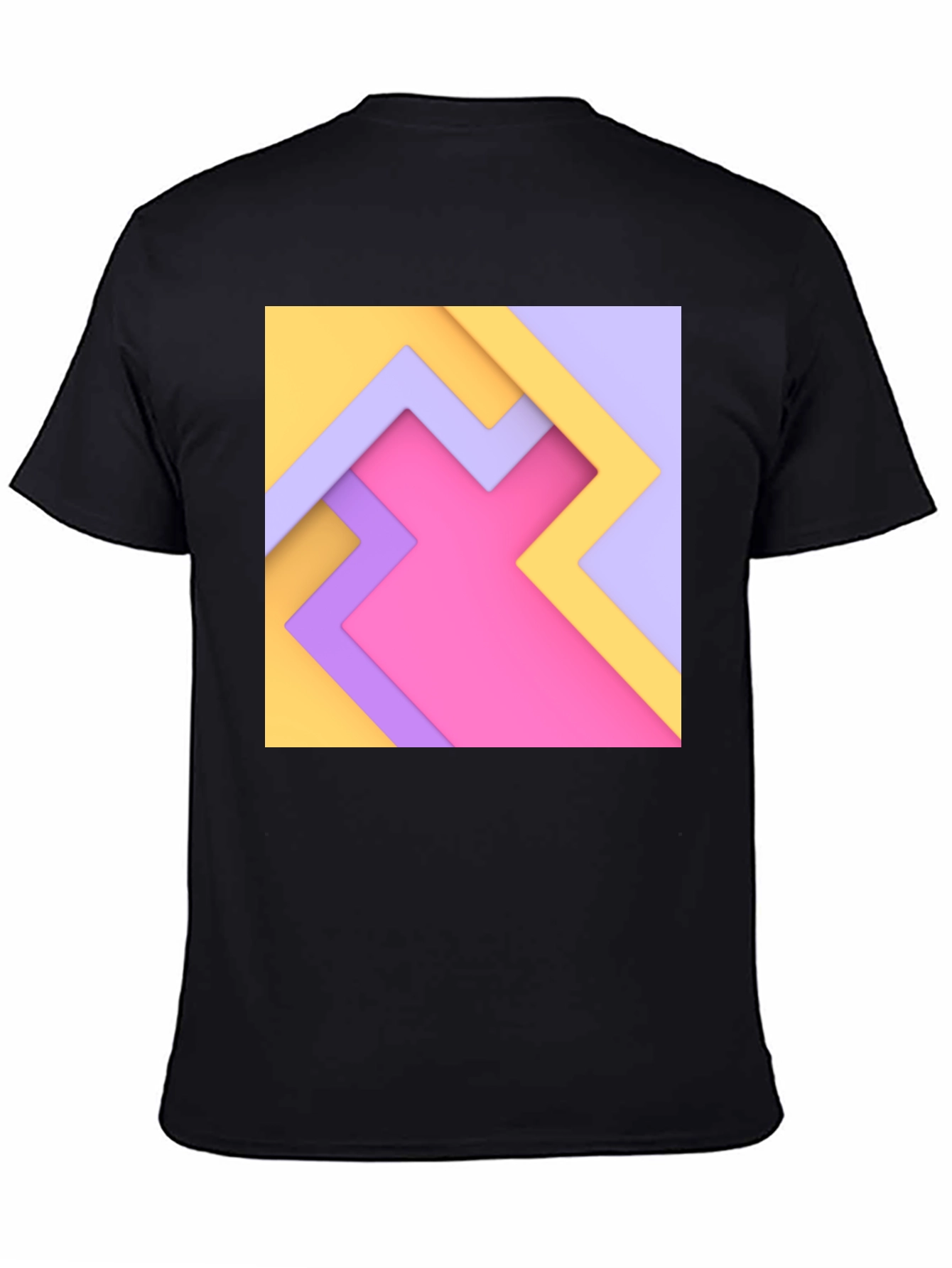 Abstract Geometric T-Shirt - Modern Design