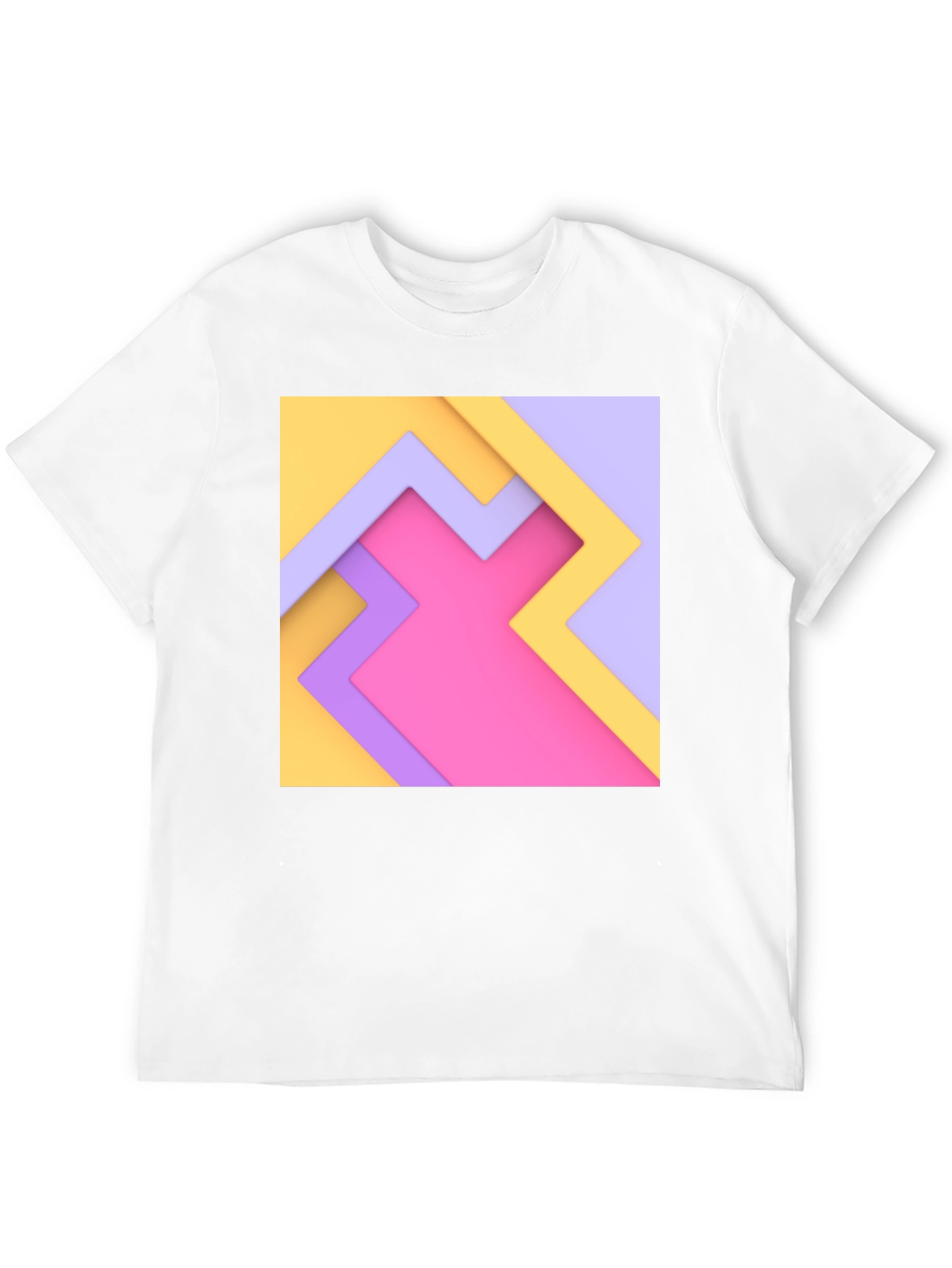Abstract Geometric T-Shirt - Modern Design