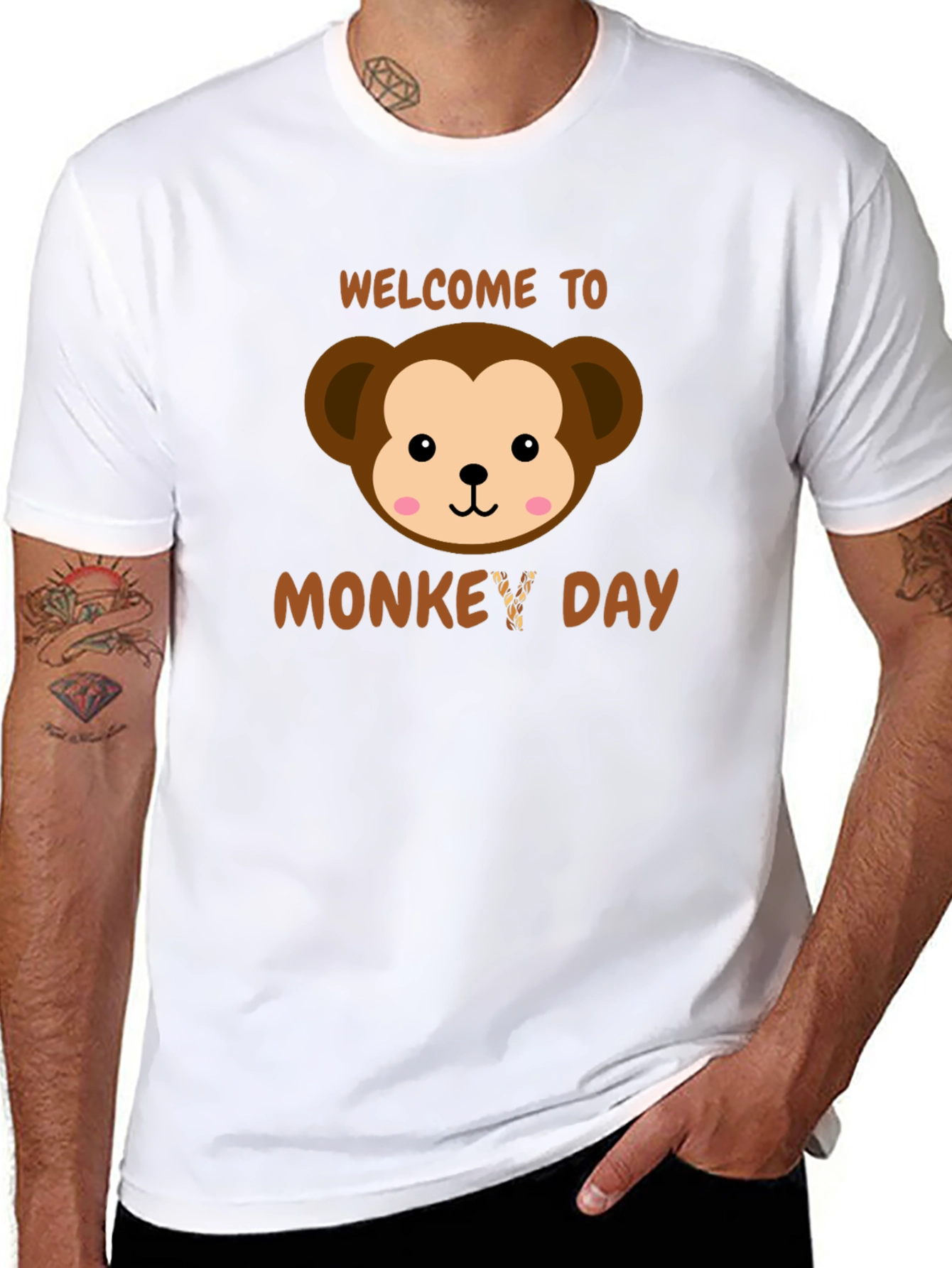 Welcome to Monkey Day T-Shirt