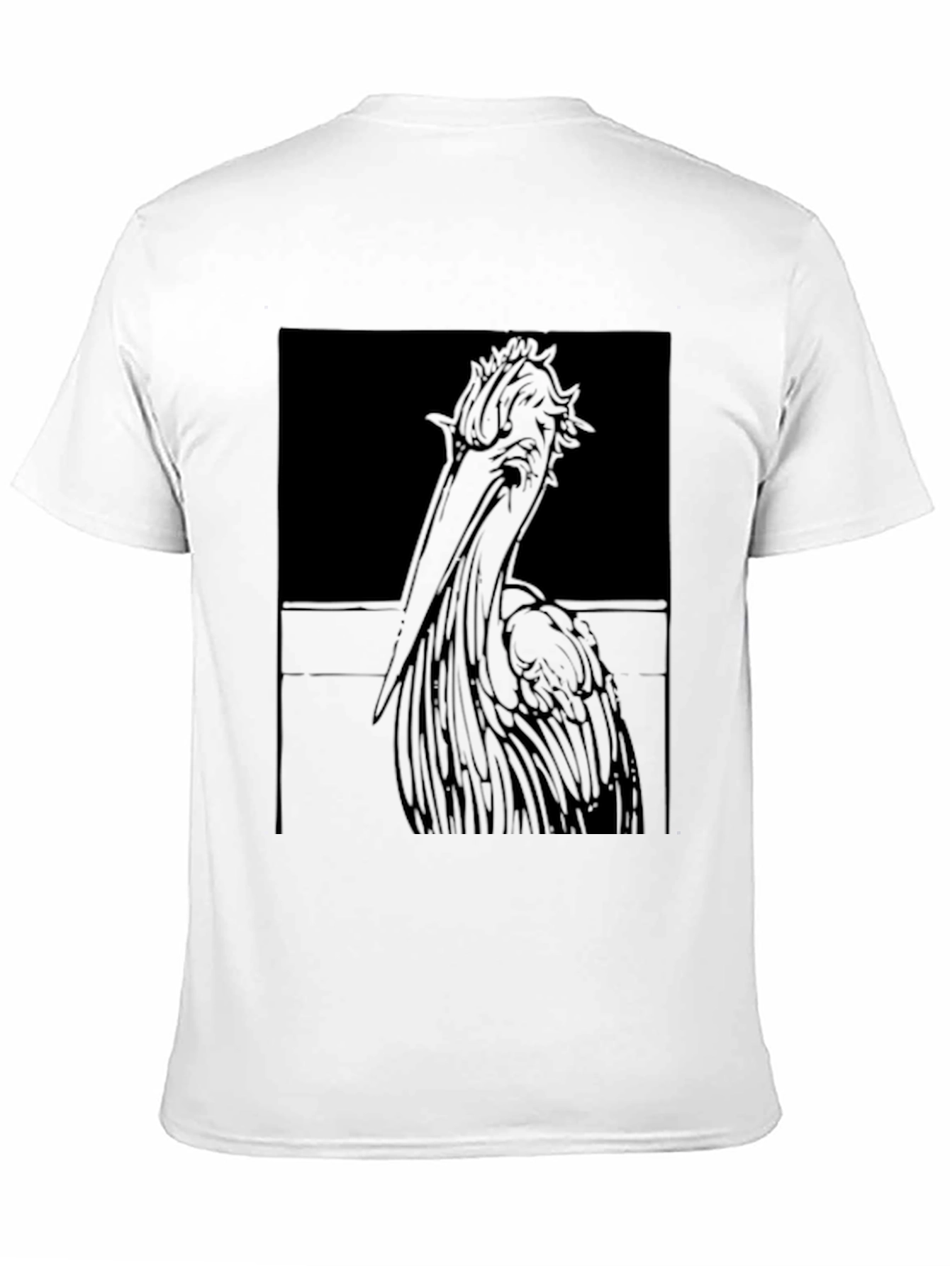 Black Pelican Graphic Tee - Casual Style