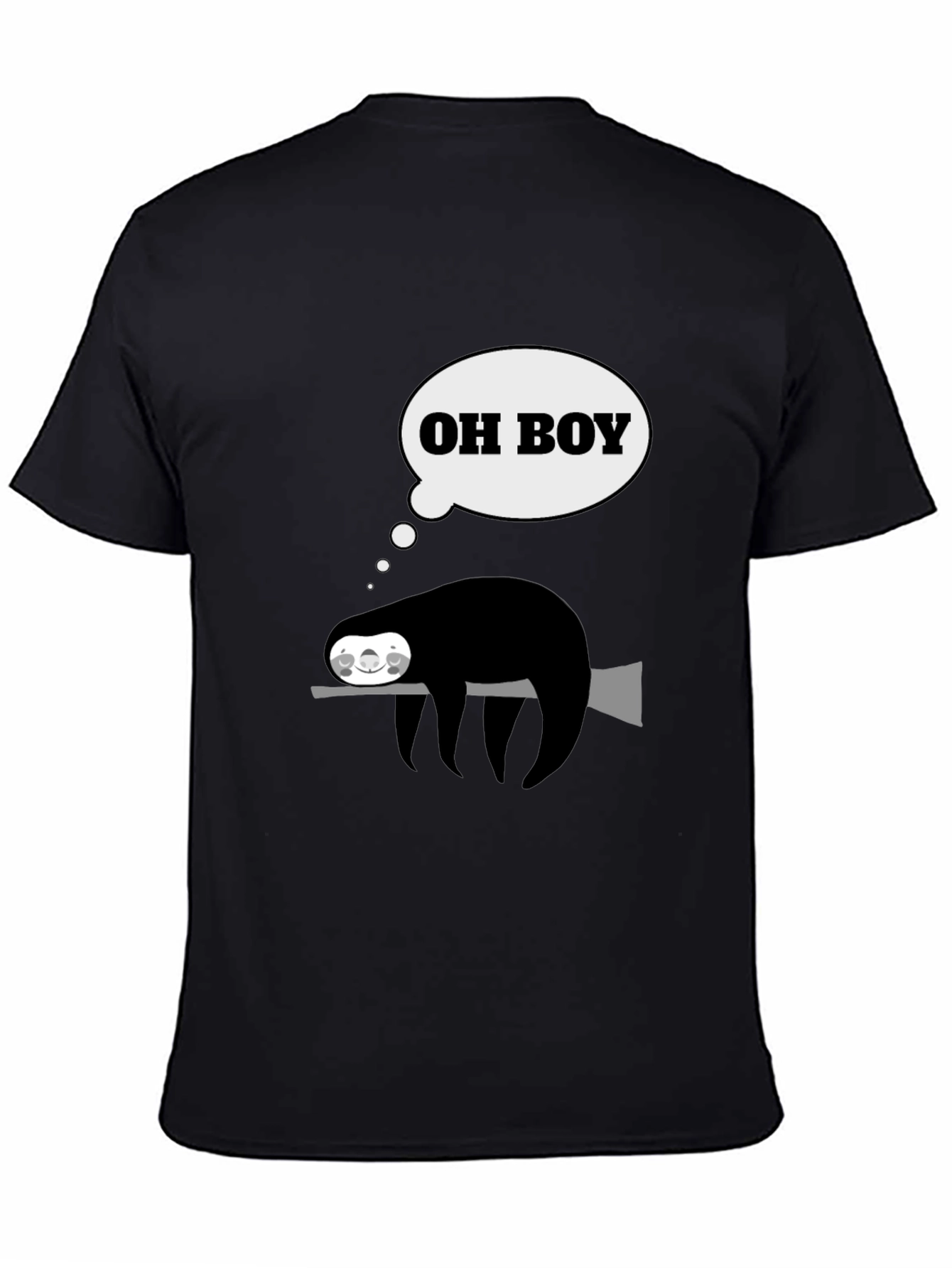 Funny Sloth Oh Boy T-Shirt