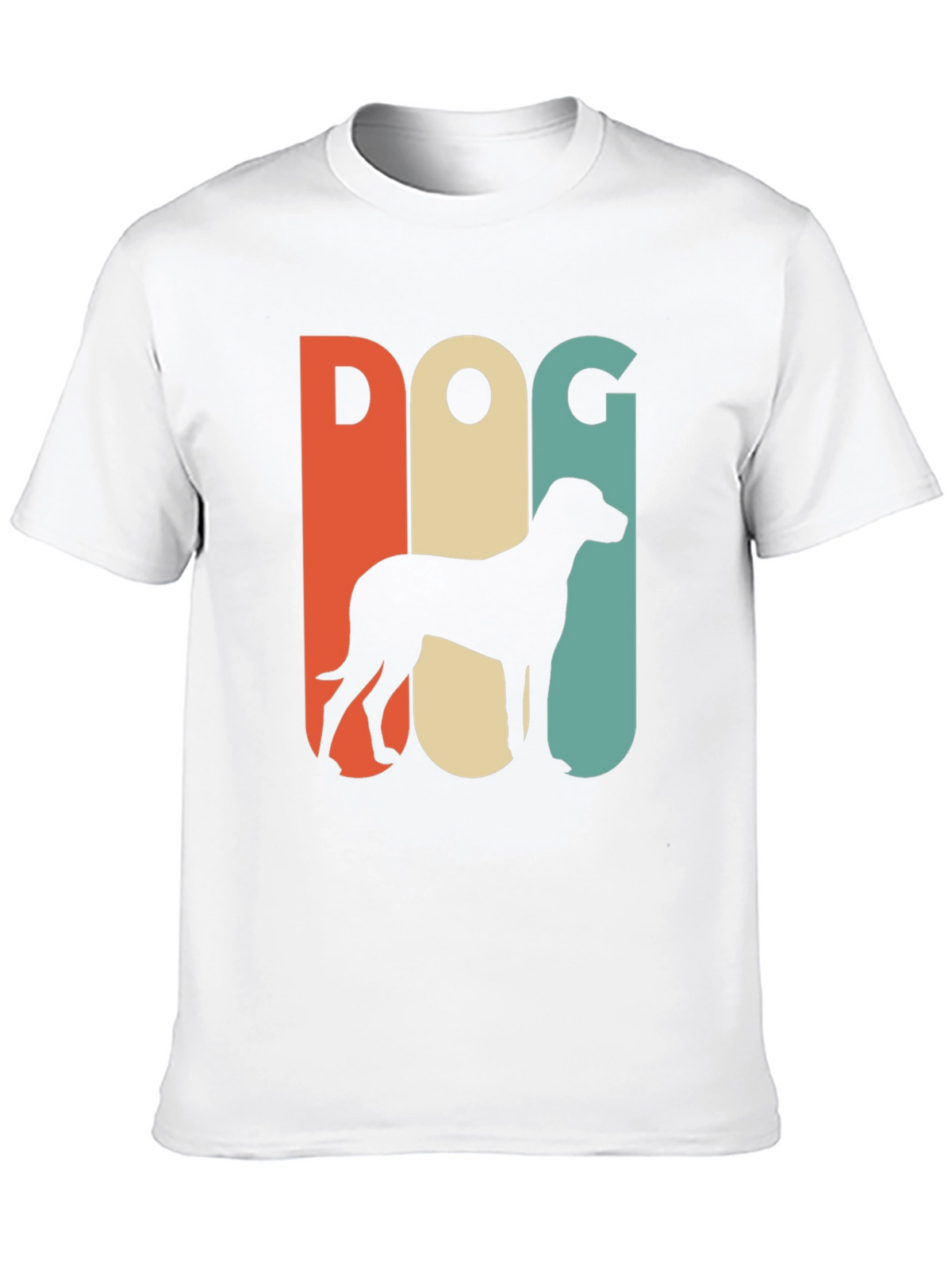 Retro Dog Silhouette Graphic Tee