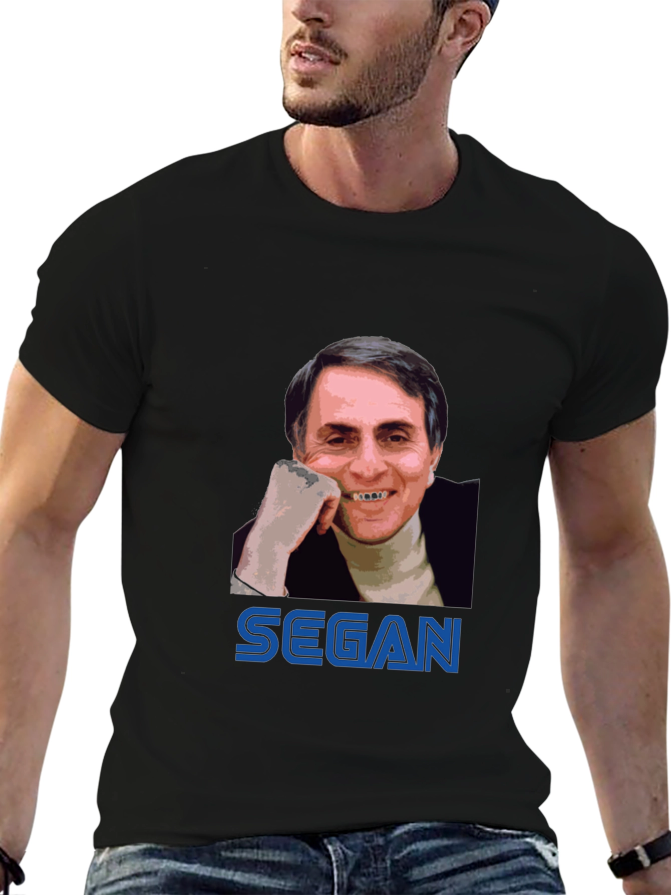 Carl Sagan SEGAN T-Shirt - Space Science Tee