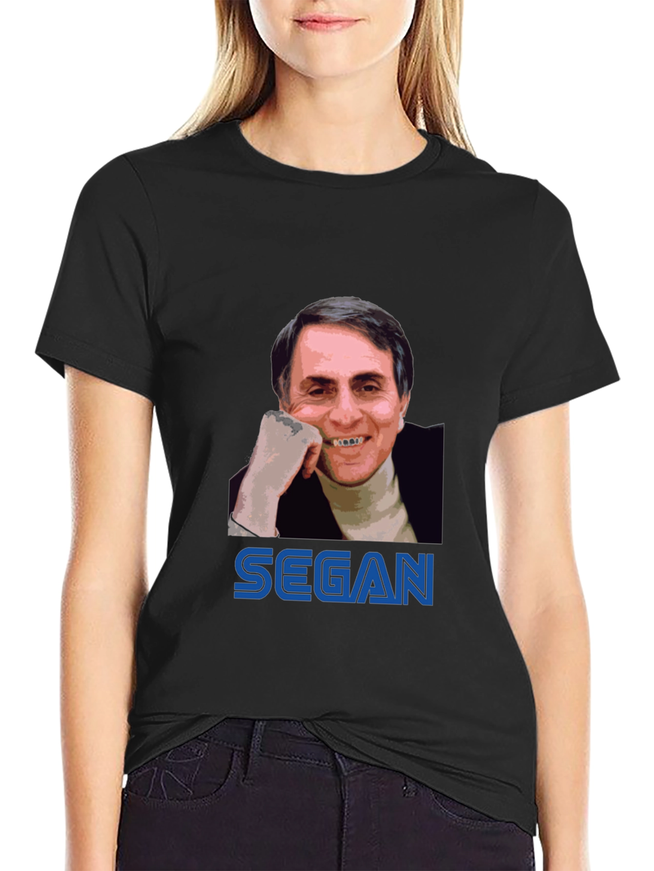 Carl Sagan SEGAN T-Shirt - Space Science Tee