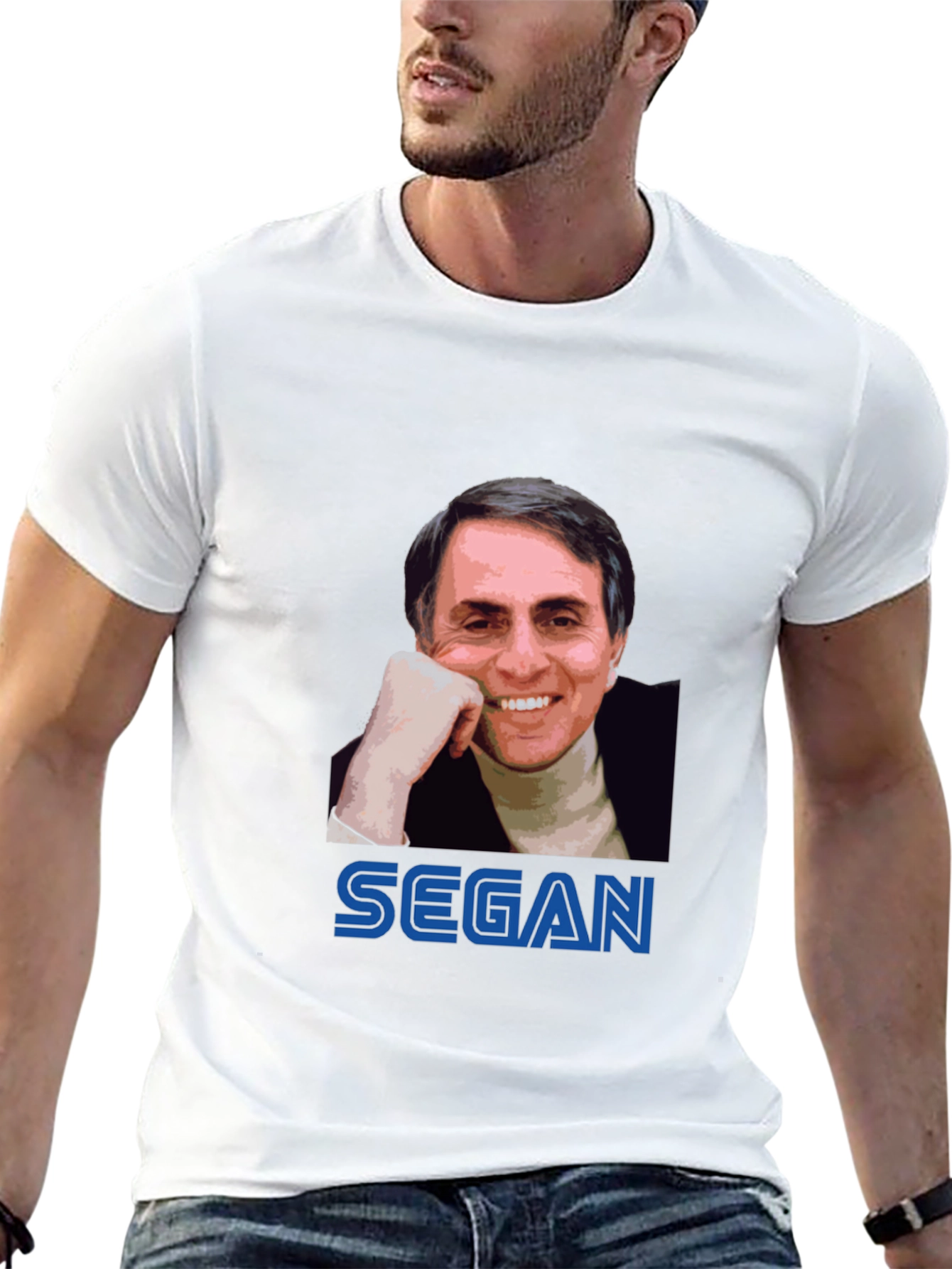 Carl Sagan SEGAN T-Shirt - Space Science Tee