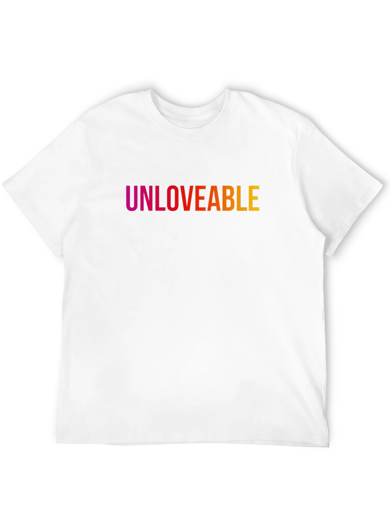 Unloveable Graphic Tee - Black