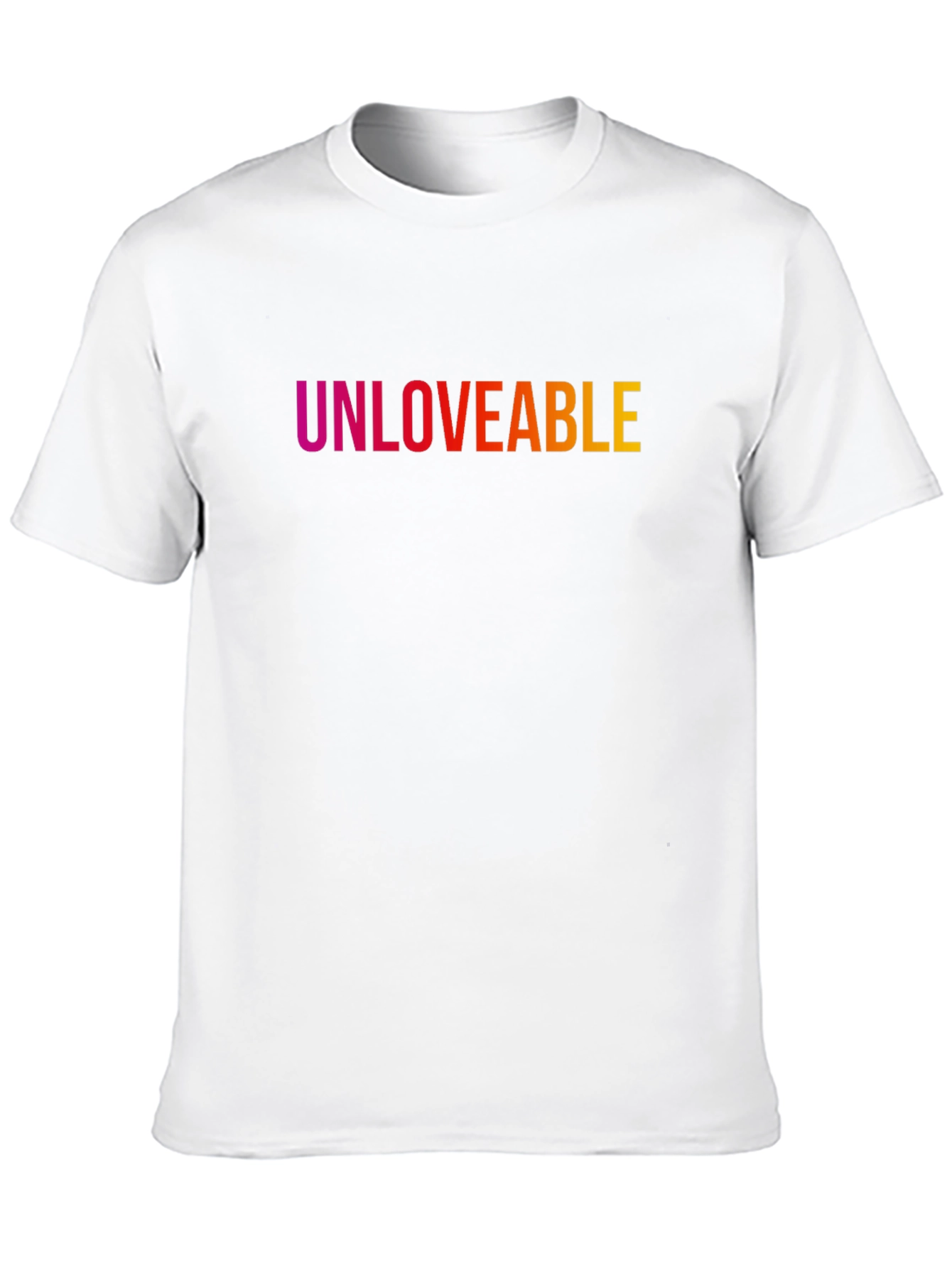 Unloveable Graphic Tee - Black