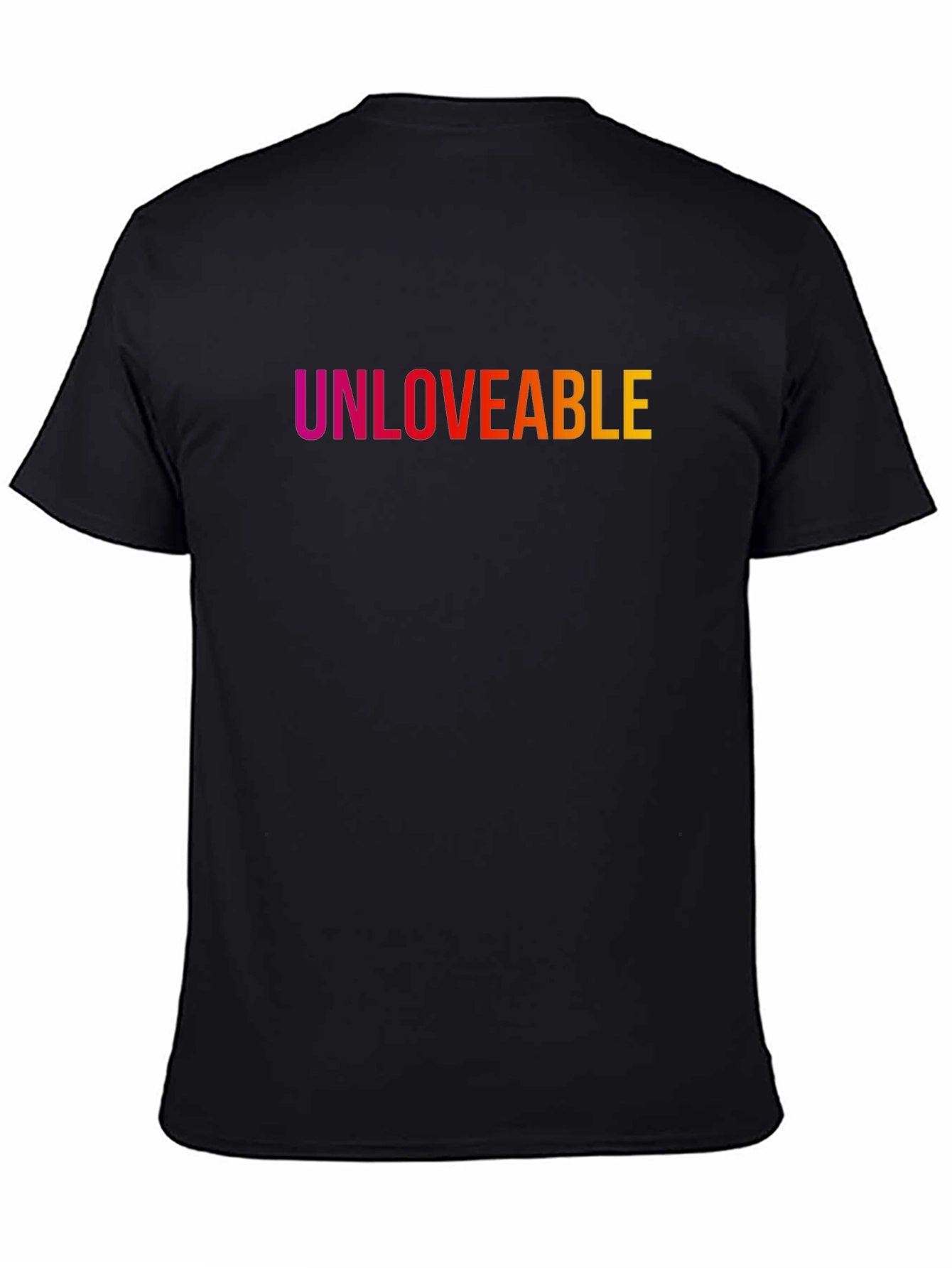 Unloveable Graphic Tee - Black
