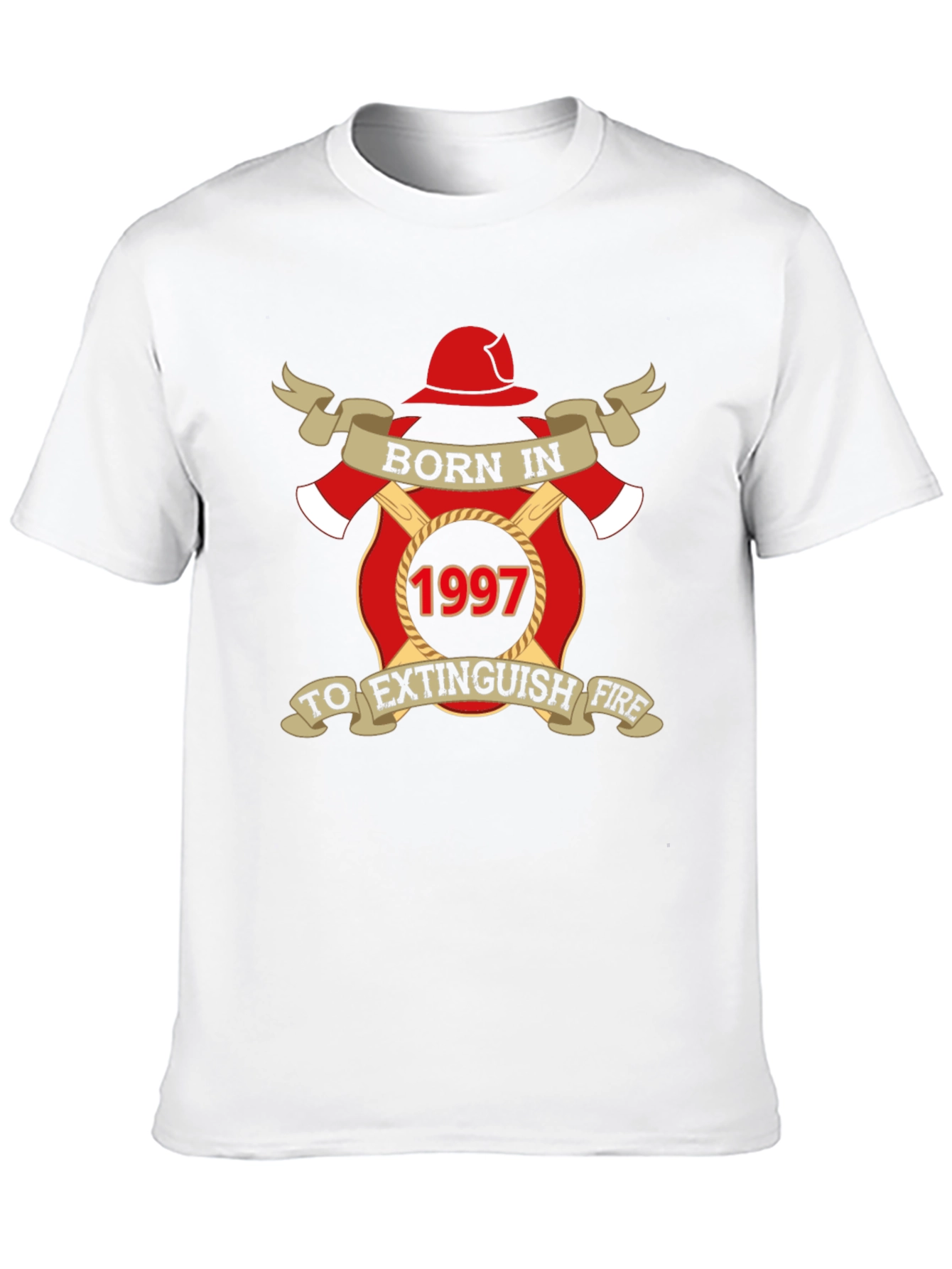 Born in 1997 Firefighter T-Shirt