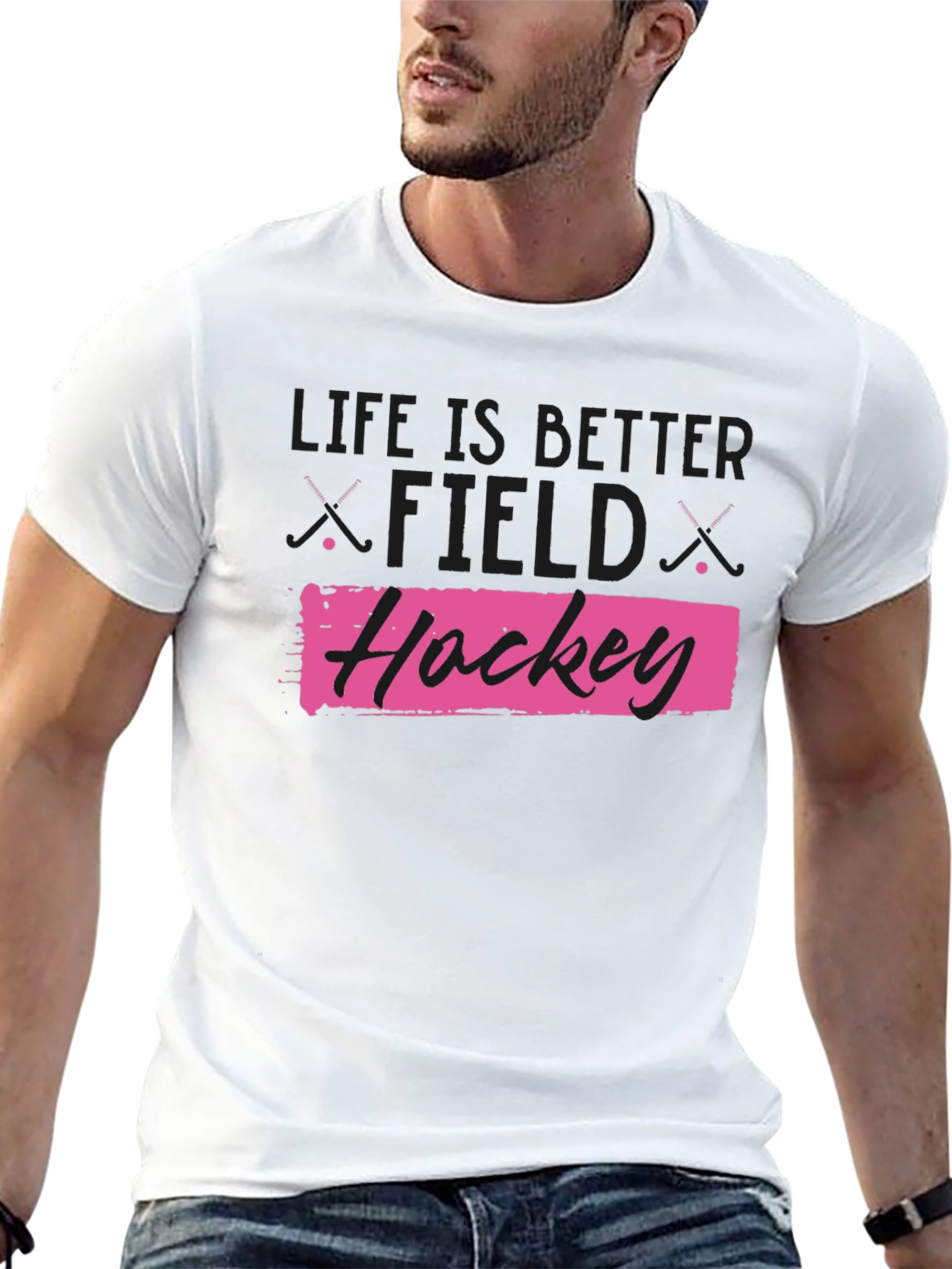 Life is Better Field Hockey T-Shirt
