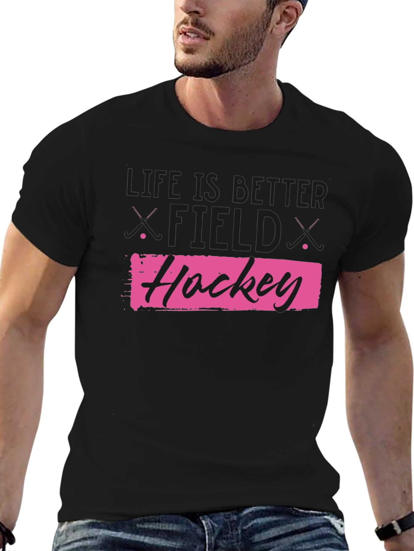 Life is Better Field Hockey T-Shirt