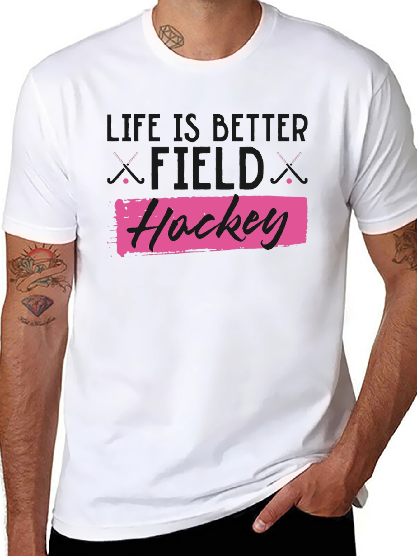 Life is Better Field Hockey T-Shirt