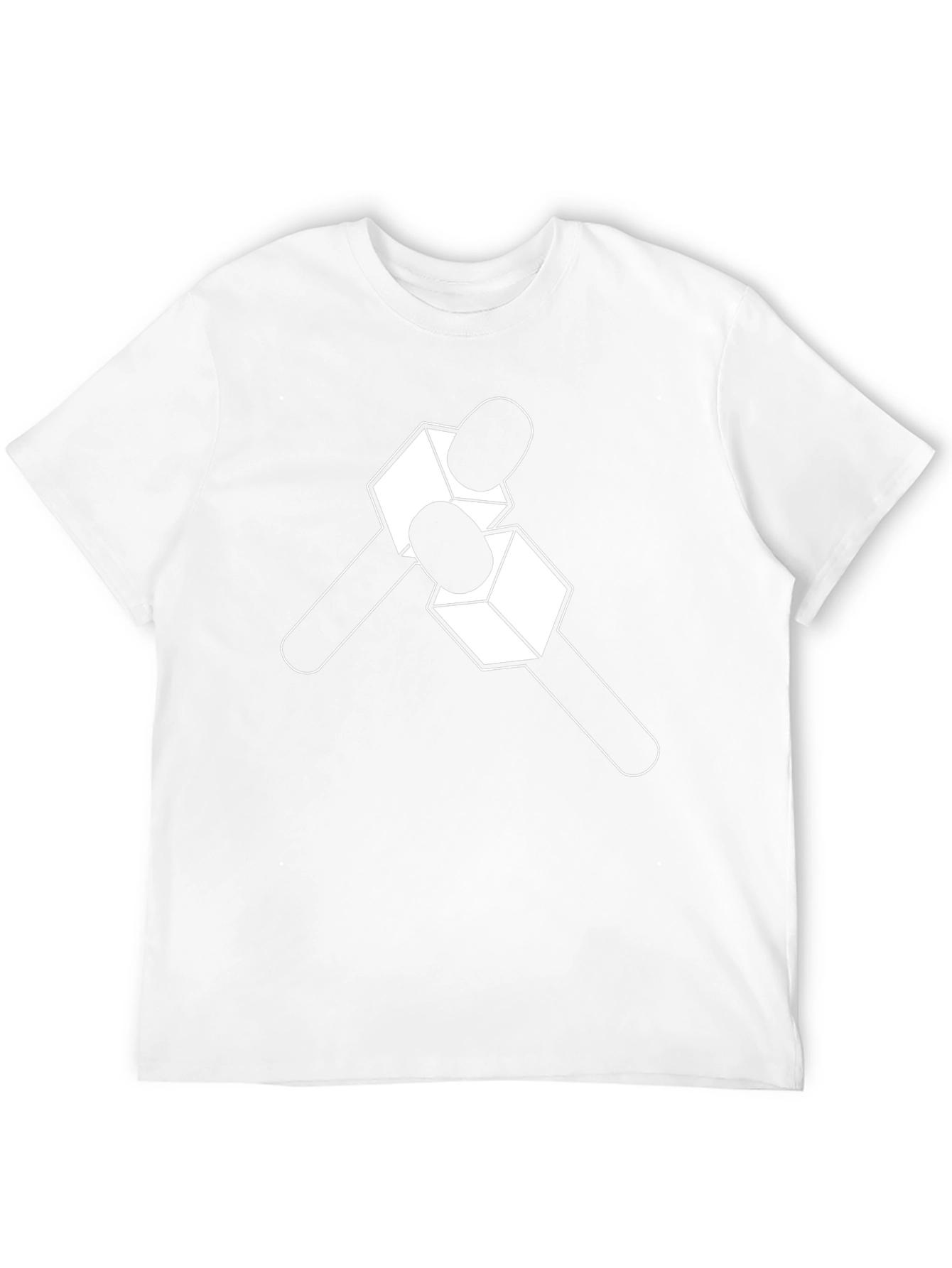 Interview Microphone Graphic Tee - Black