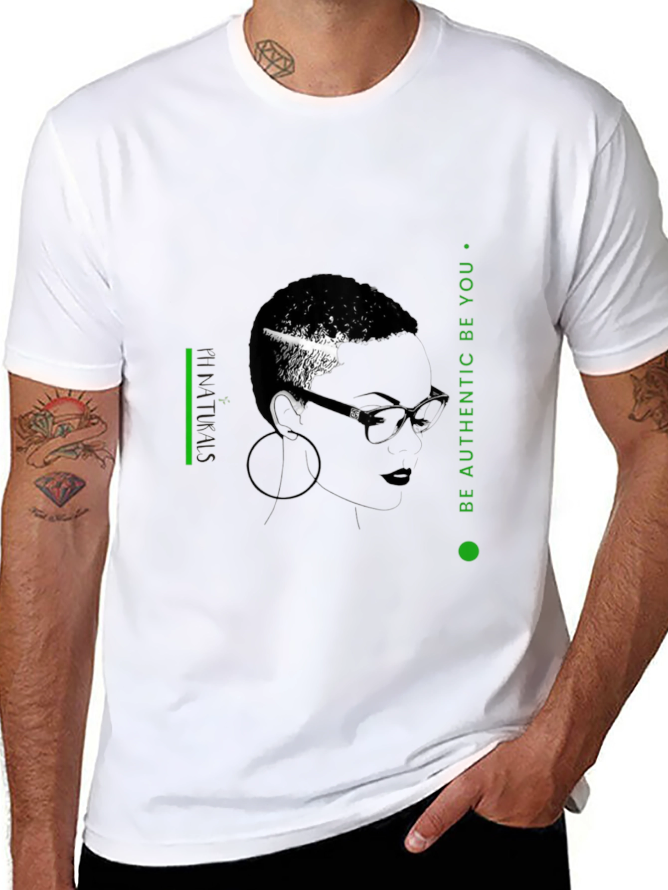 Be Authentic Graphic Tee