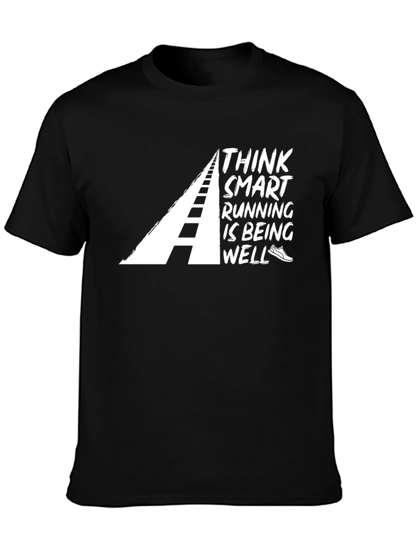 Think Smart Running T-Shirt - Black