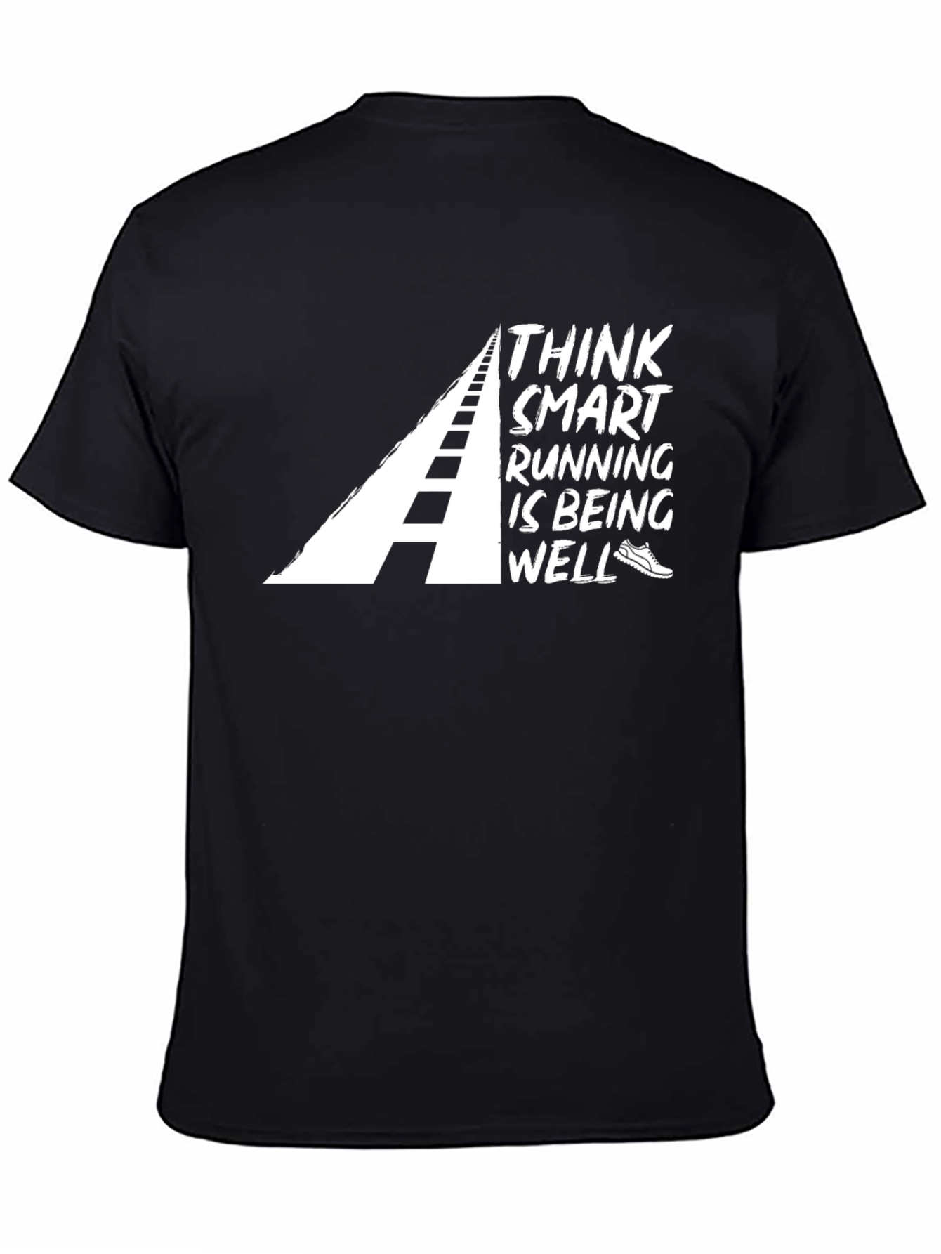 Think Smart Running T-Shirt - Black