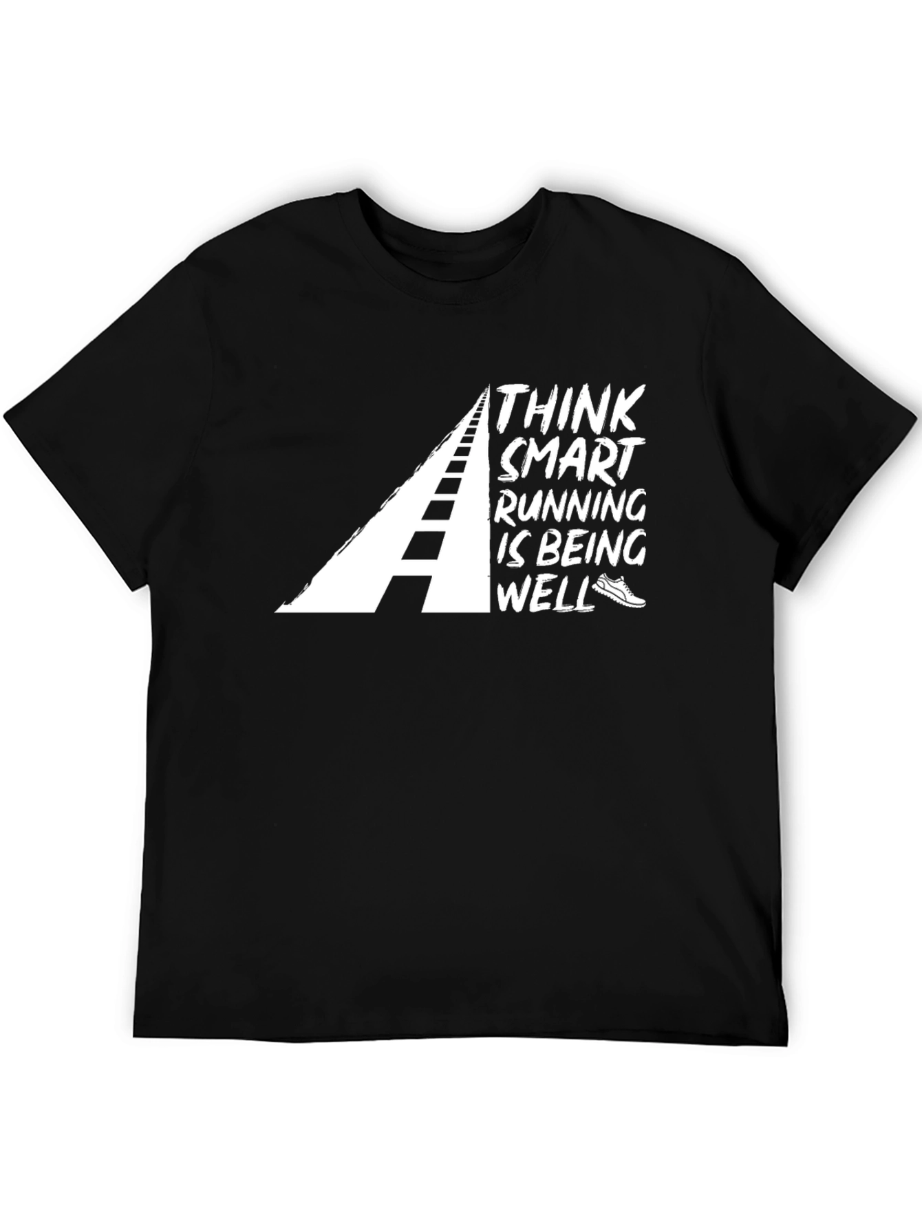 Think Smart Running T-Shirt - Black