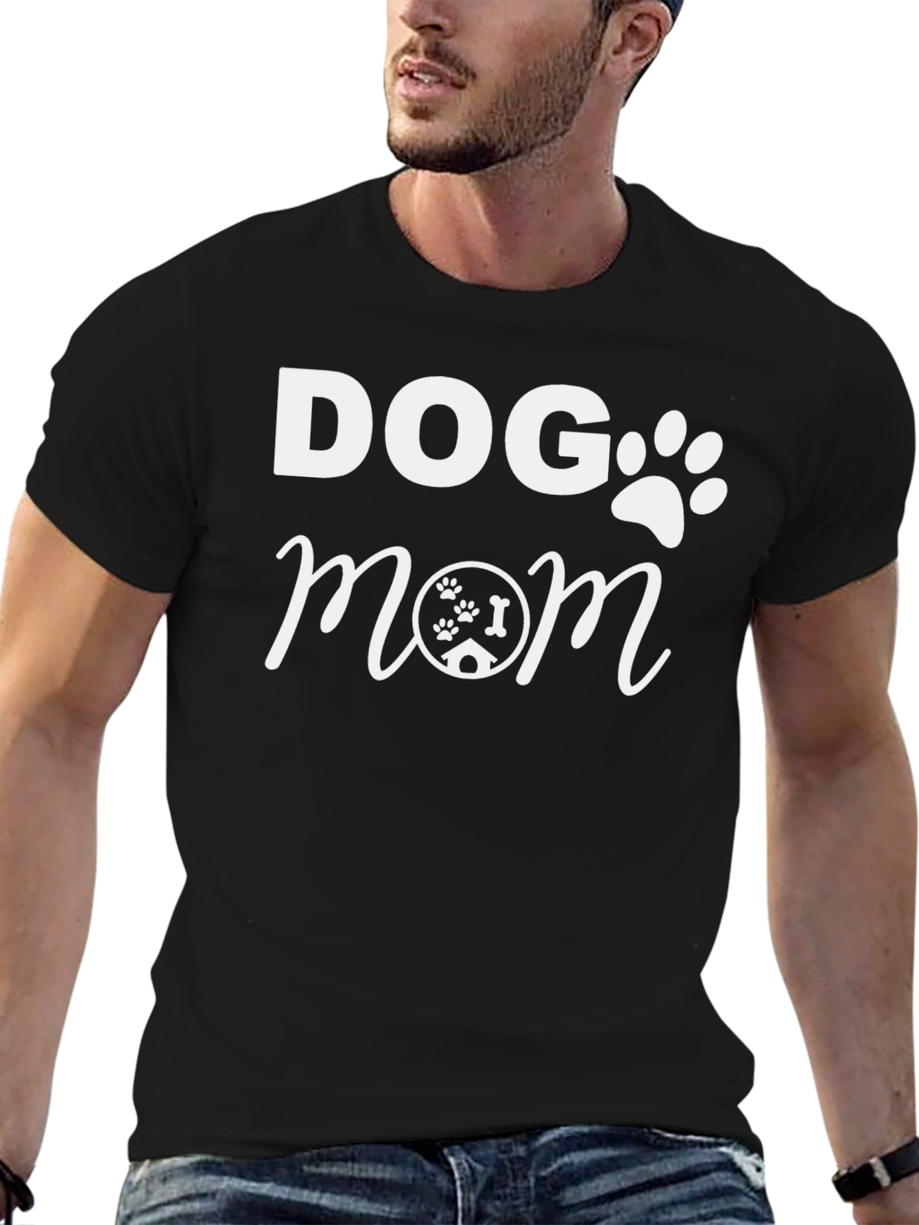 Dog Mom T-Shirt - Cute Pet Lover Tee