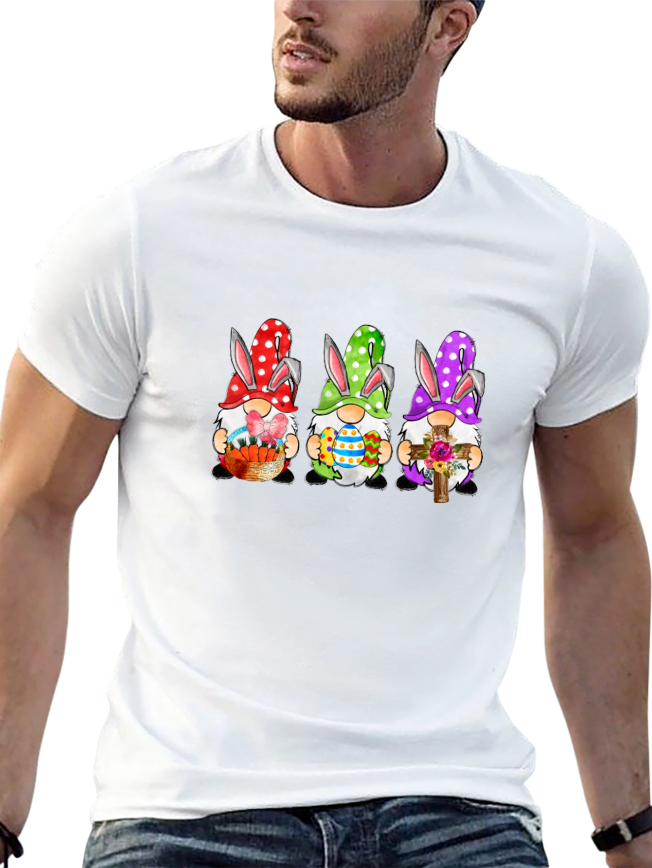 Easter Gnome Graphic Tee