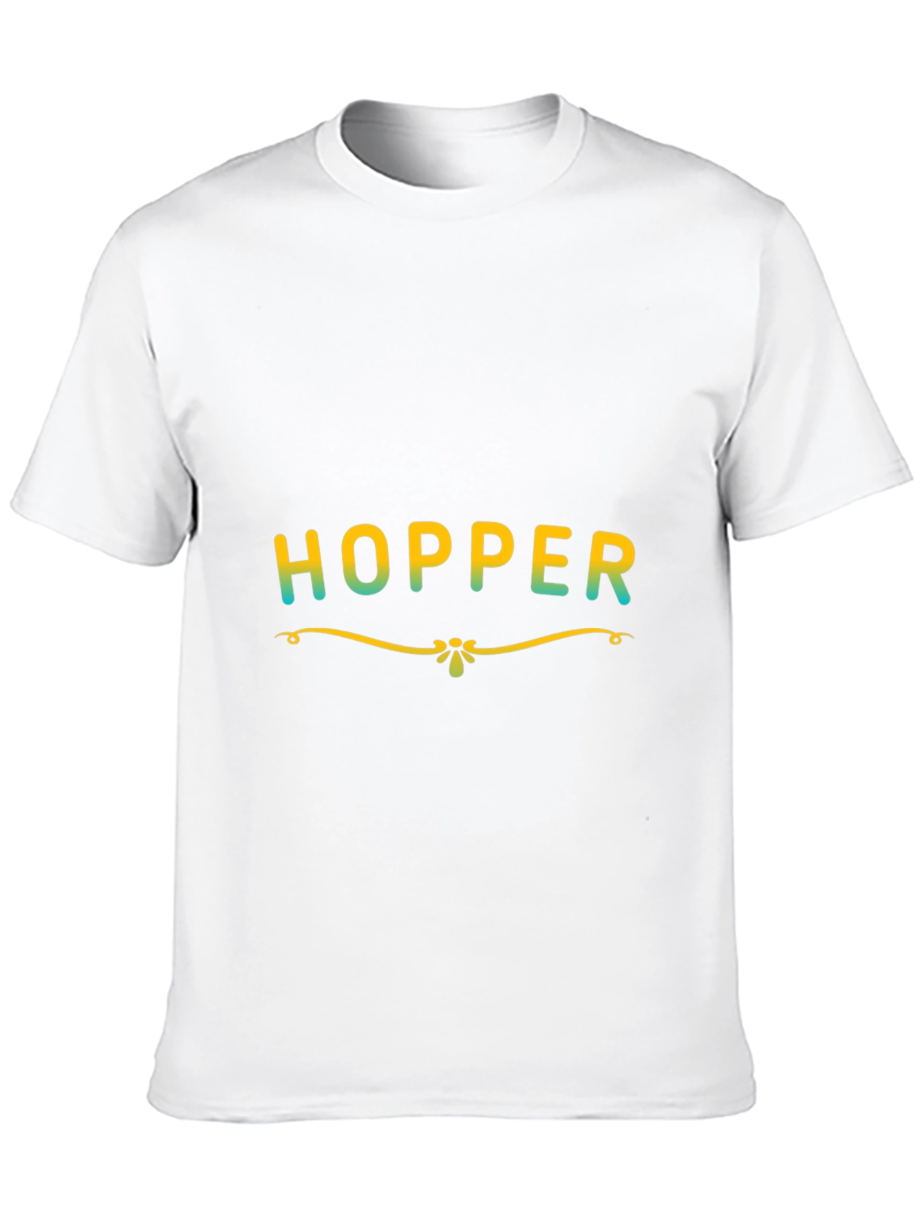 Hopper Graphic Print Black T-Shirt