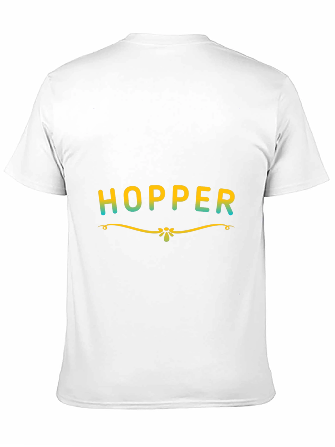 Hopper Graphic Print Black T-Shirt