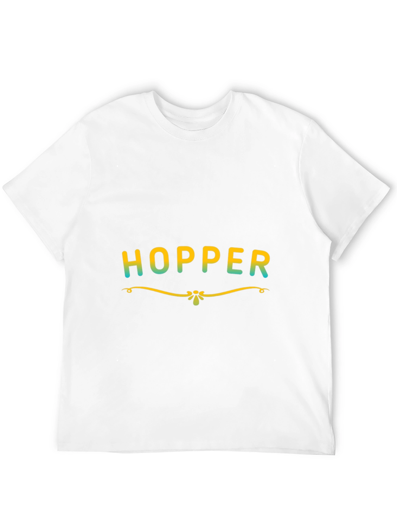 Hopper Graphic Print Black T-Shirt