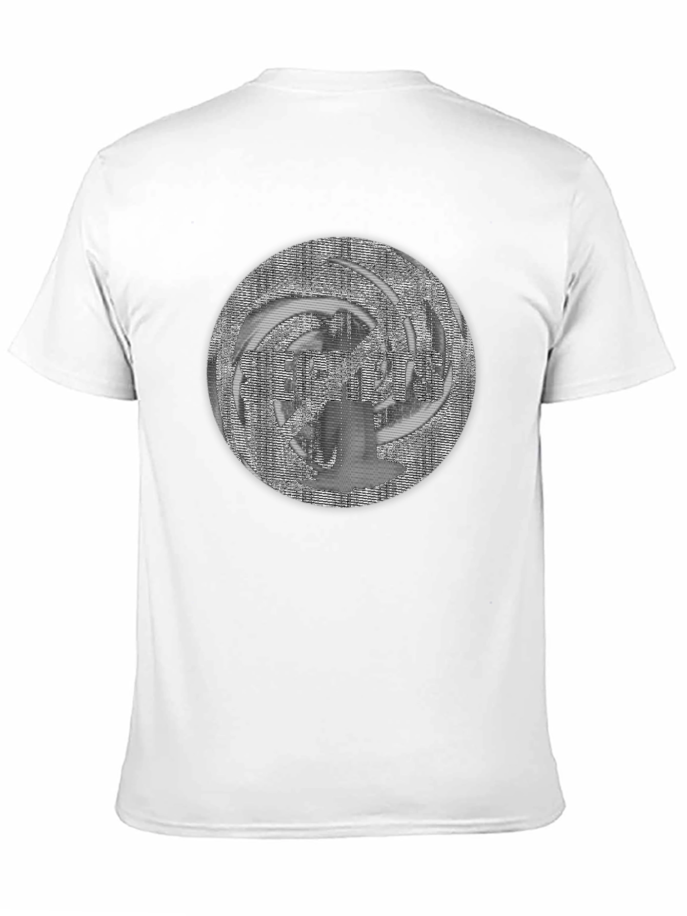 Abstract Design Black T-Shirt - Modern Art Tee