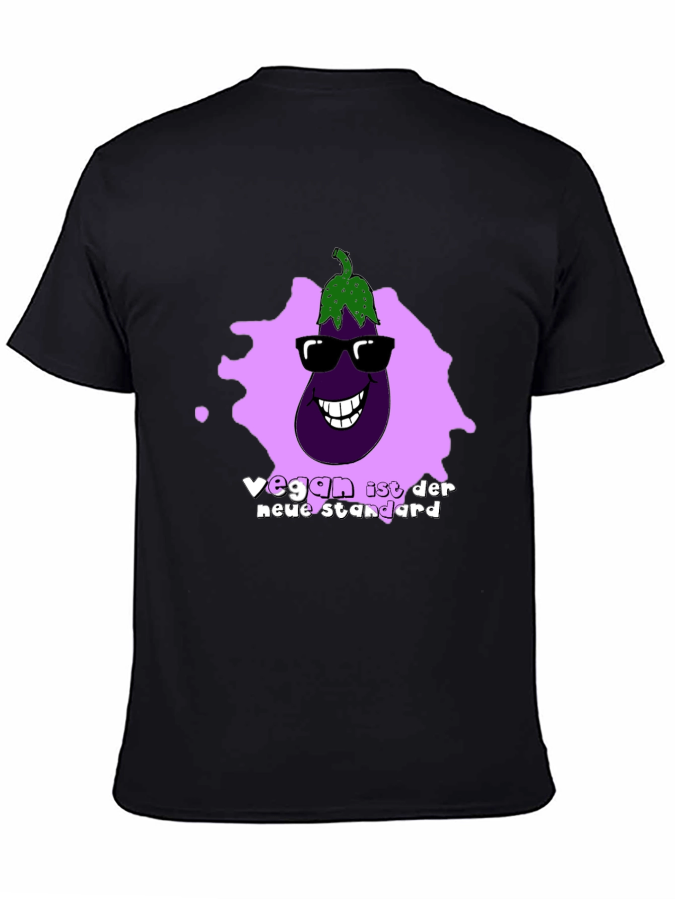 Vegan Eggplant T-Shirt