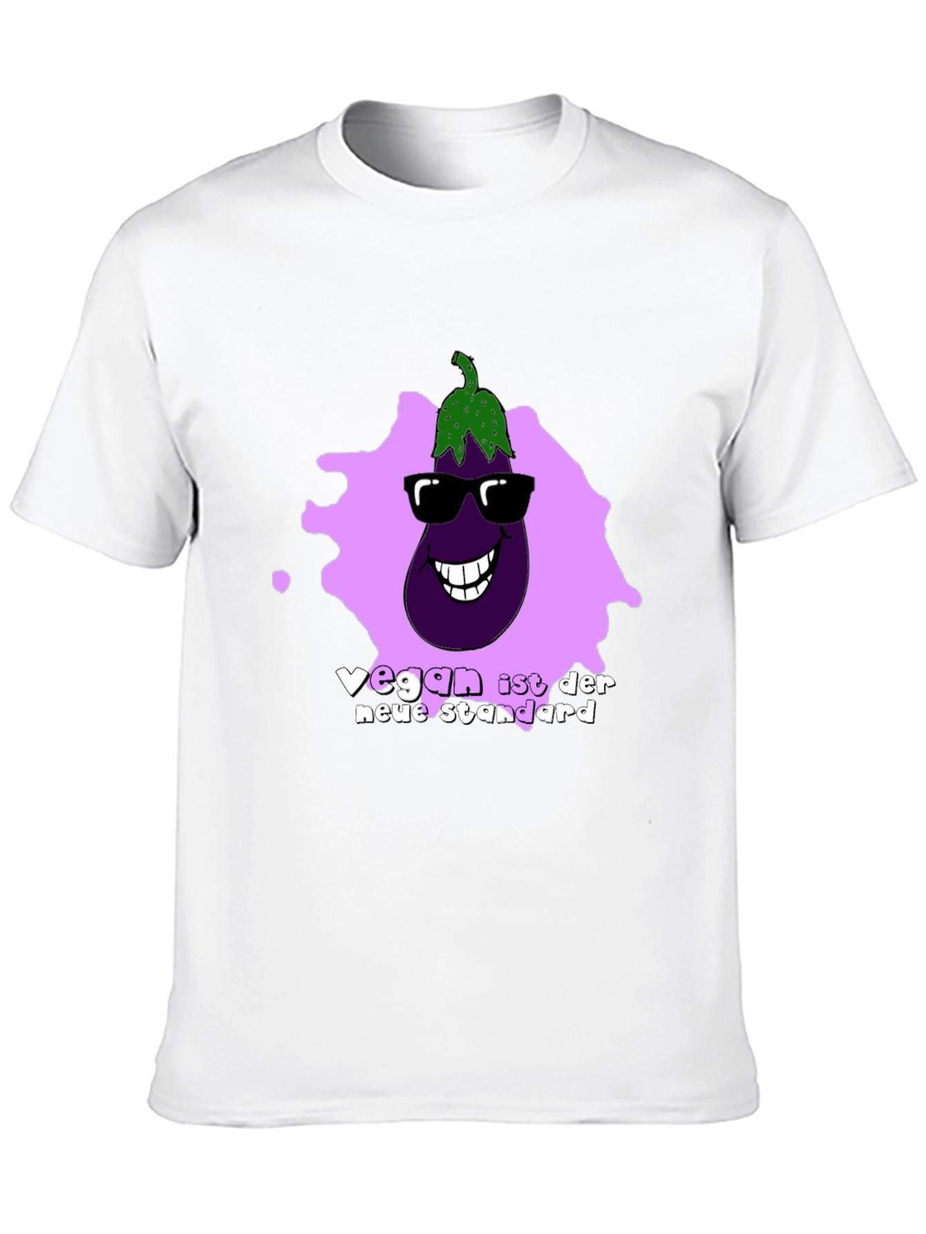 Vegan Eggplant T-Shirt