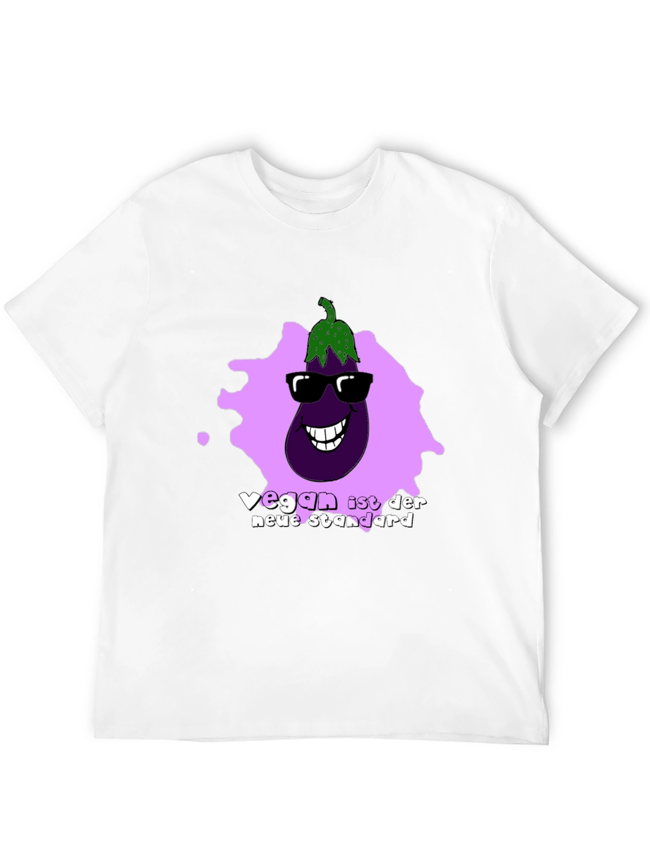 Vegan Eggplant T-Shirt