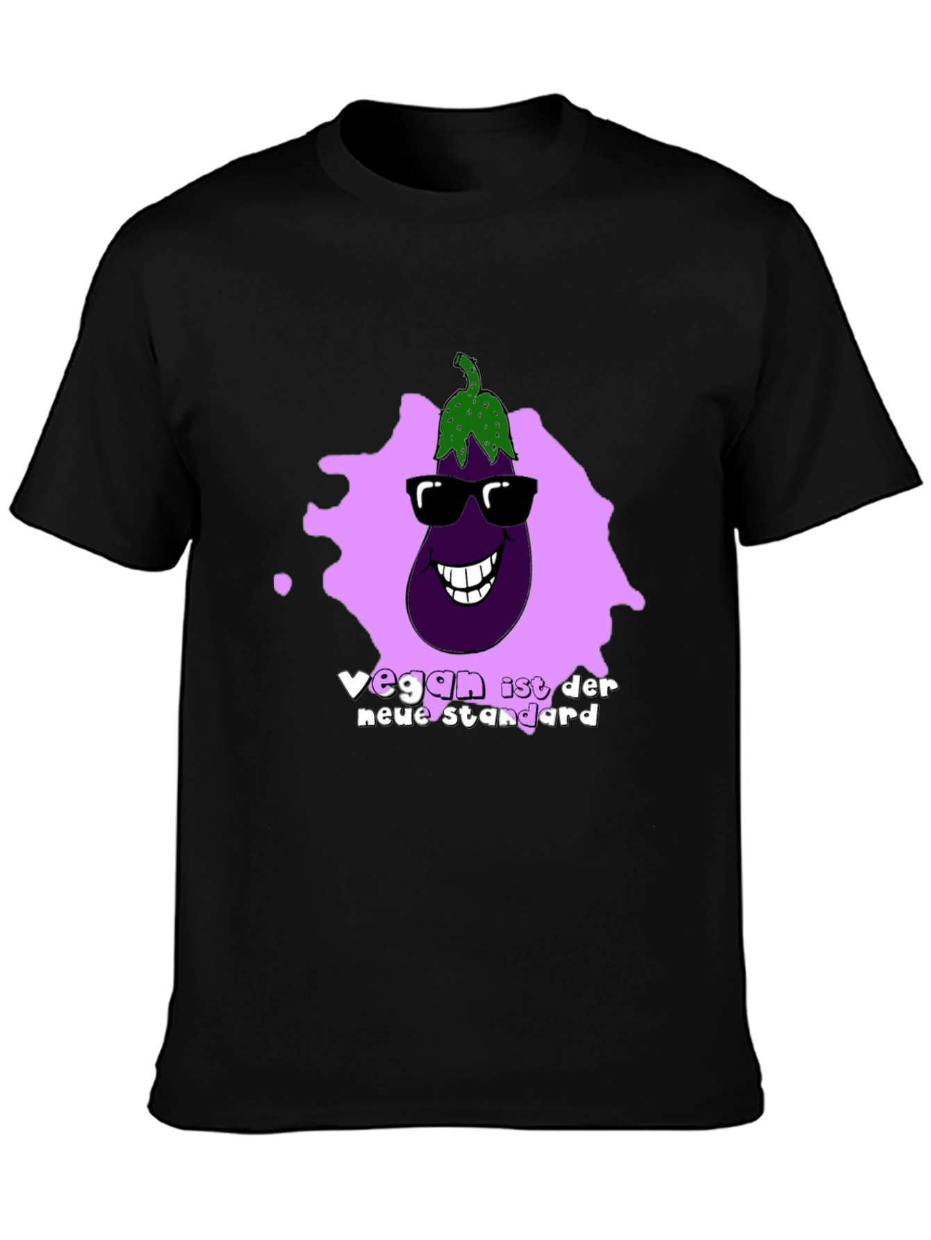 Vegan Eggplant T-Shirt