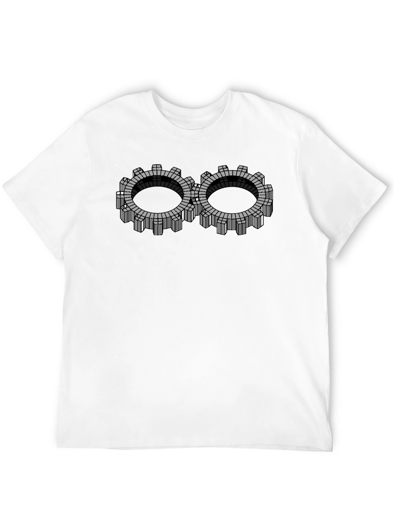Optical Illusion Gear T-Shirt