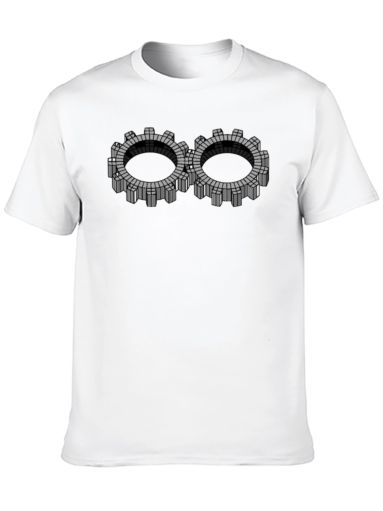Optical Illusion Gear T-Shirt