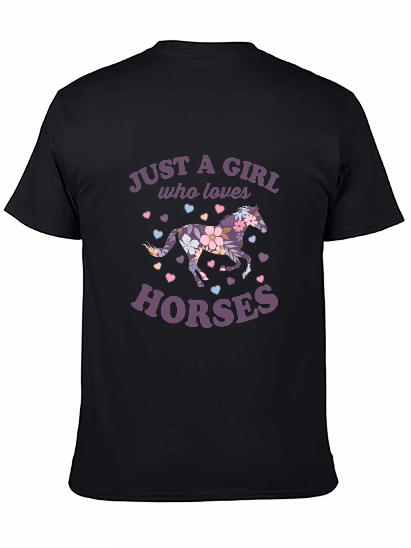 Just a Girl Who Loves Horses T-Shirt