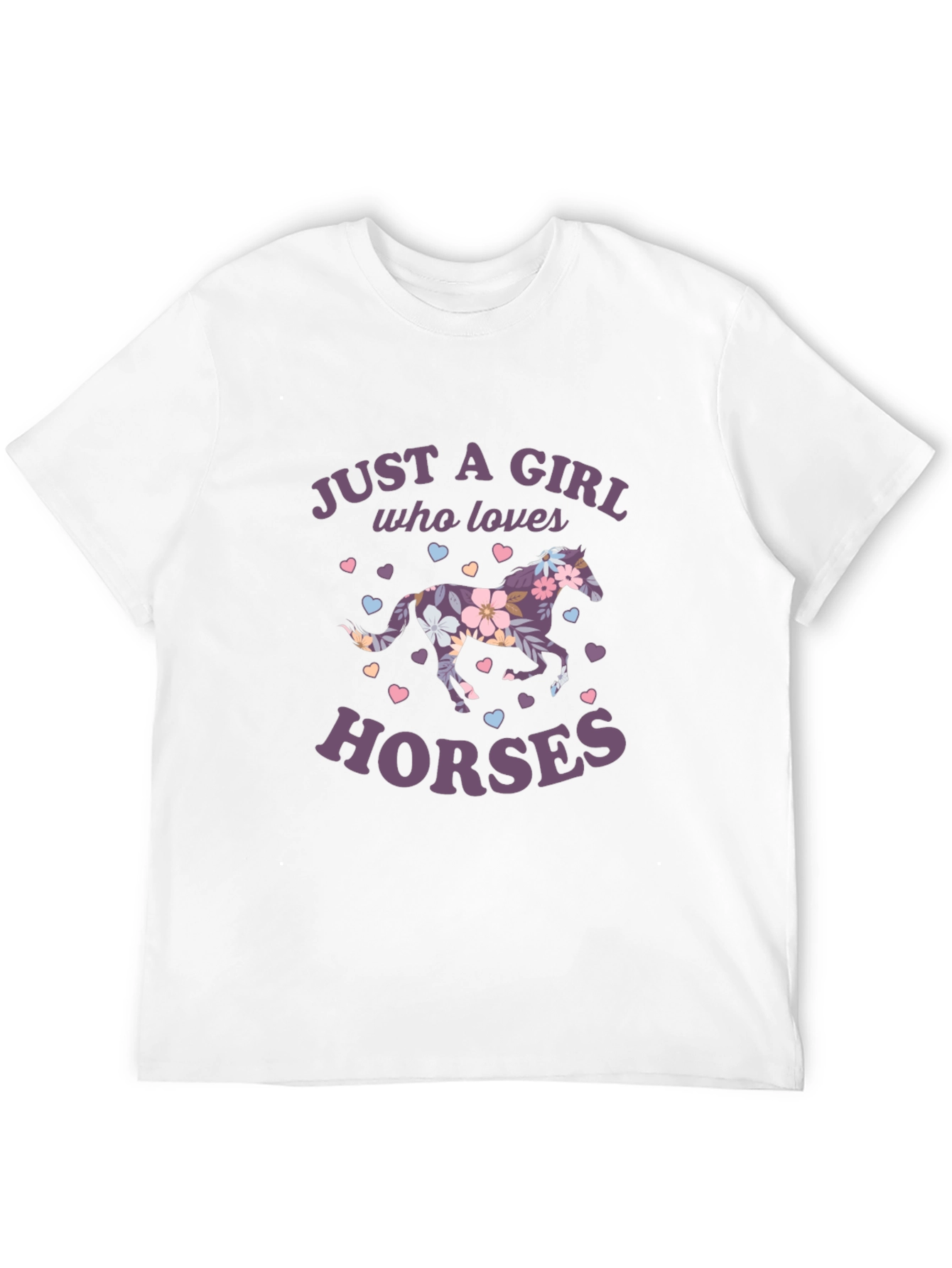 Just a Girl Who Loves Horses T-Shirt