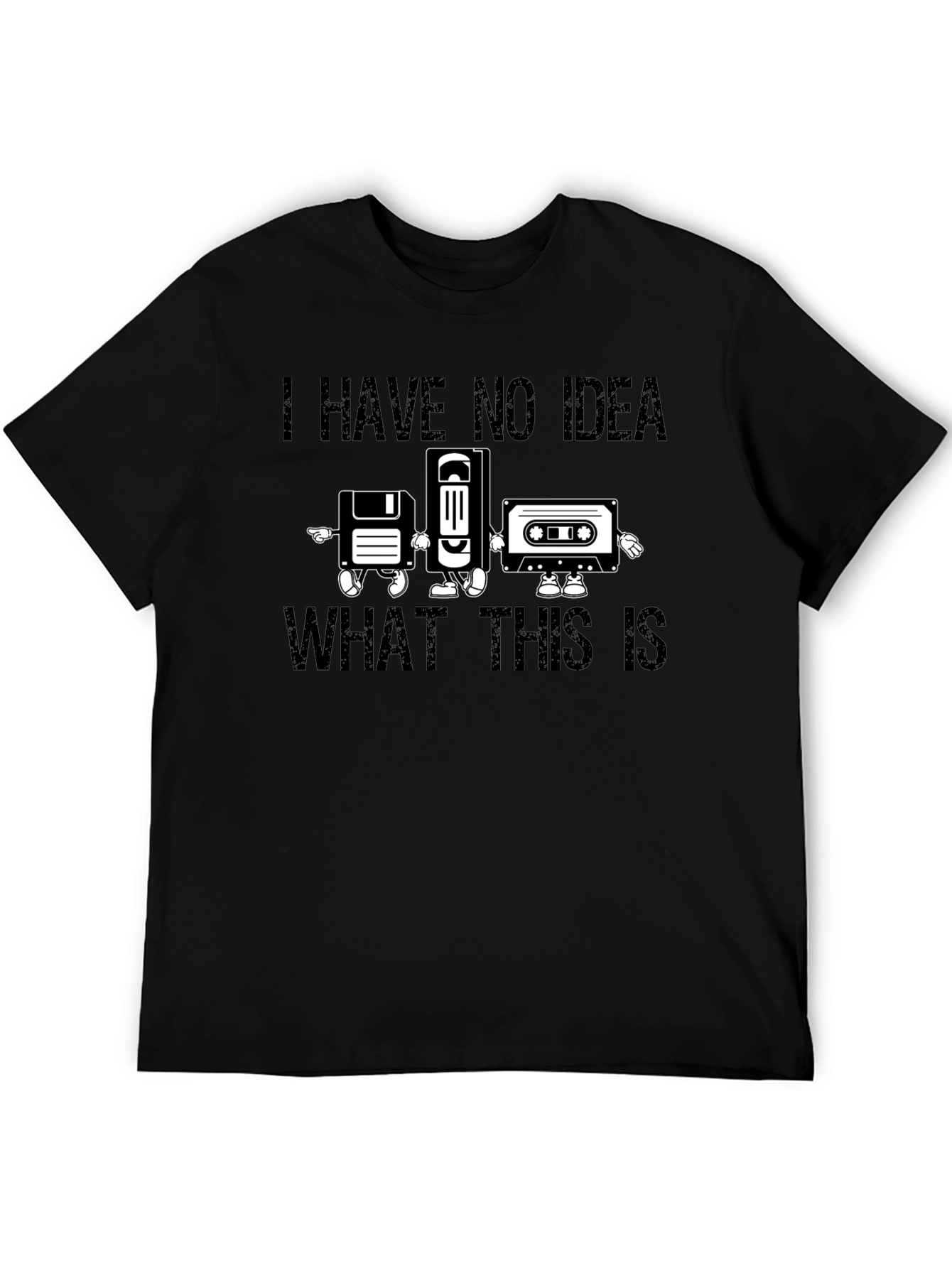 Retro Media T-Shirt - I Have No Idea